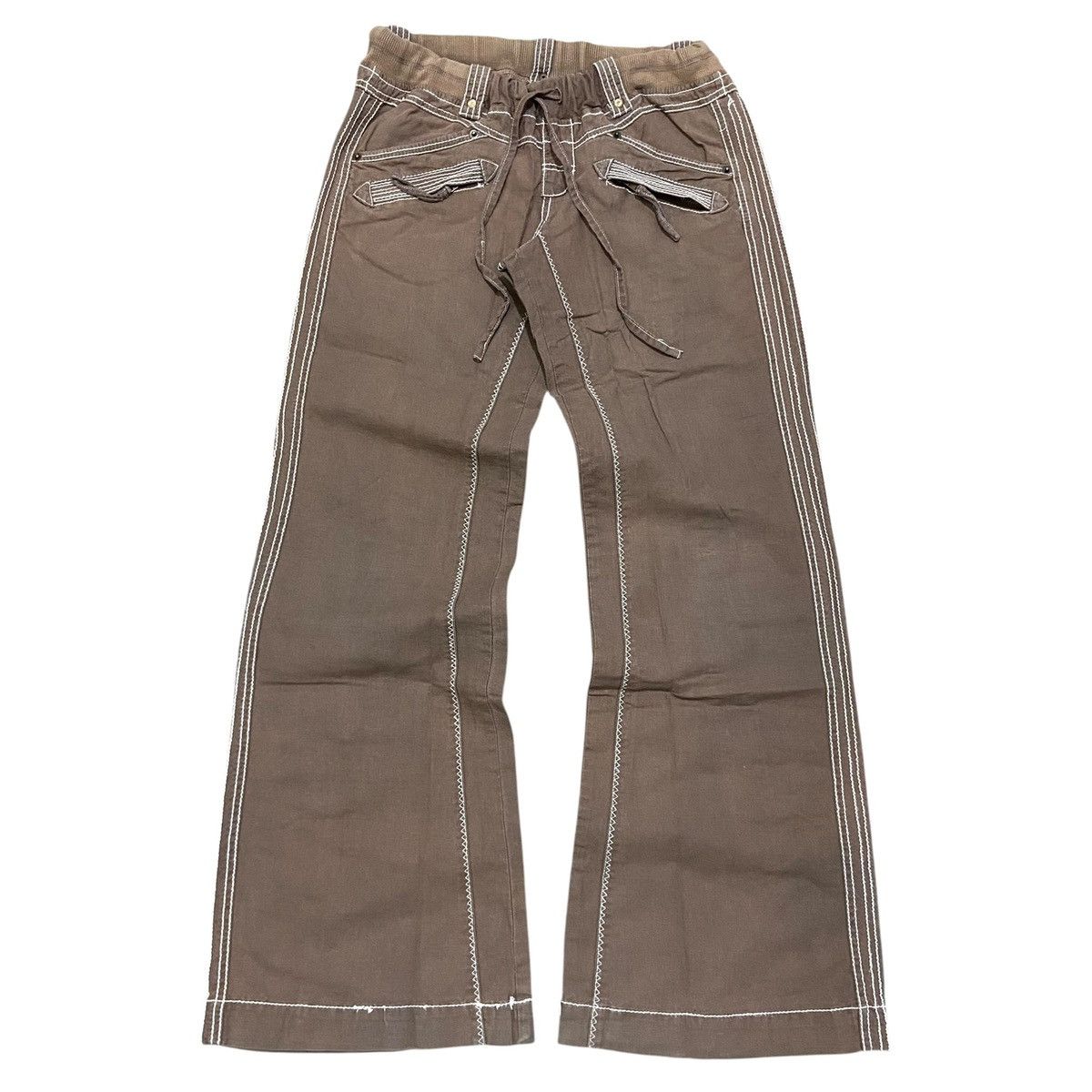 Share Spirit Homme share spirit TYPE A-9 ramie, sheep leather