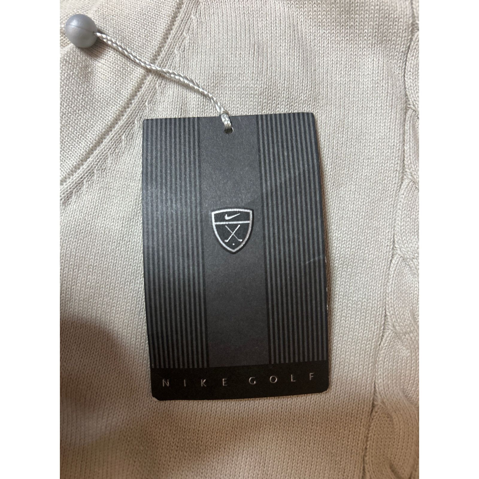 Nike Nike men’s golf beige sweater size large brand new Size US L / EU 52-54 / 3 - 5 Thumbnail