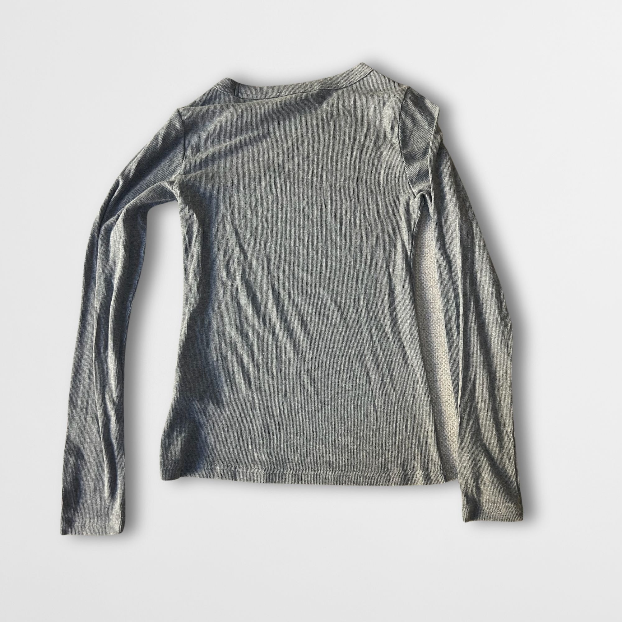 Banana Republic Banana Republic Gray Crew Neck Sweater Women’s Size S Size S / US 4 / IT 40 - 3 Thumbnail