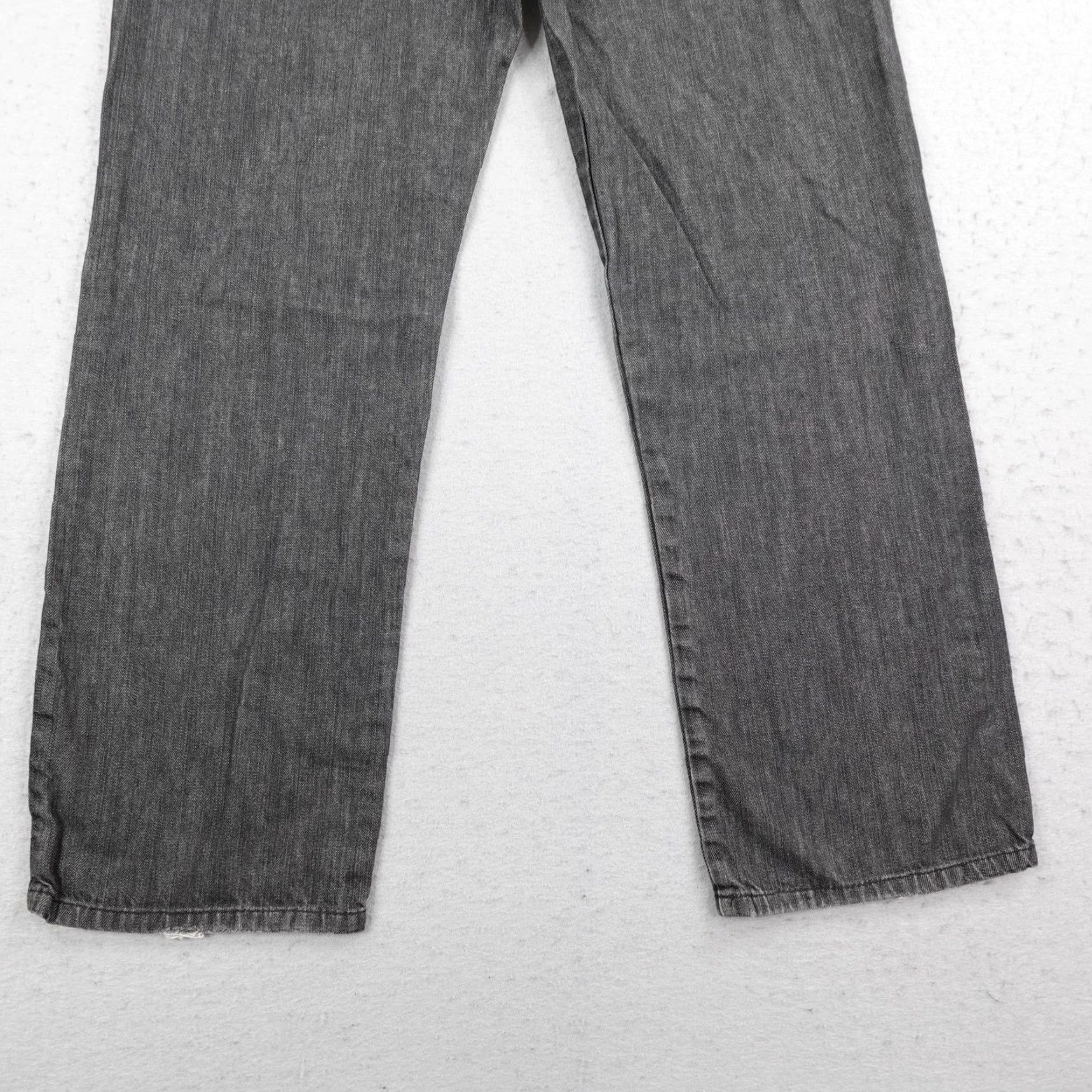 Ecko Unltd. VINTAGE Ecko Unltd Jeans Mens 34x32 Gray Denim Loose Relaxed Baggy Hip Hop Y2K Jeans Mens Gray Denim Baggy Hip Hop Vintage Size US 34 / EU 50 - 6 Thumbnail