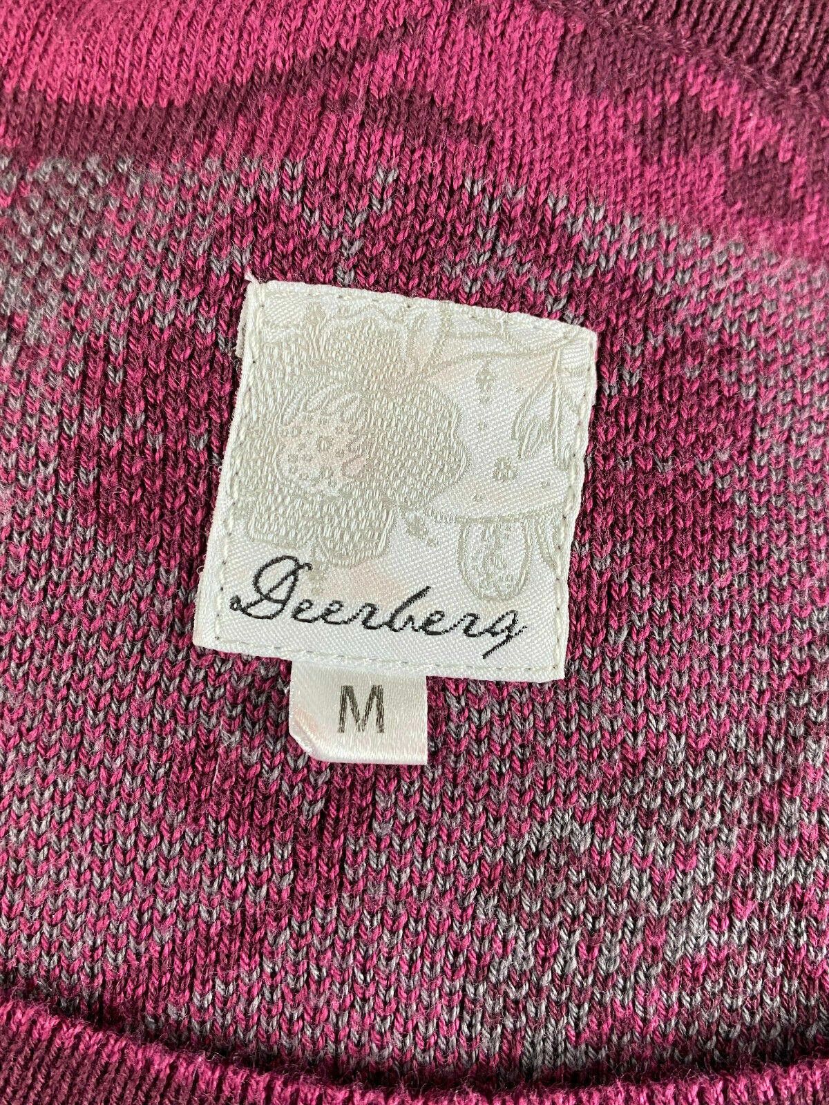 Designer Deerberg by Oska Red Floral Sweatshirt Sweater Size M Size M / US 6-8 / IT 42-44 - 8 Thumbnail
