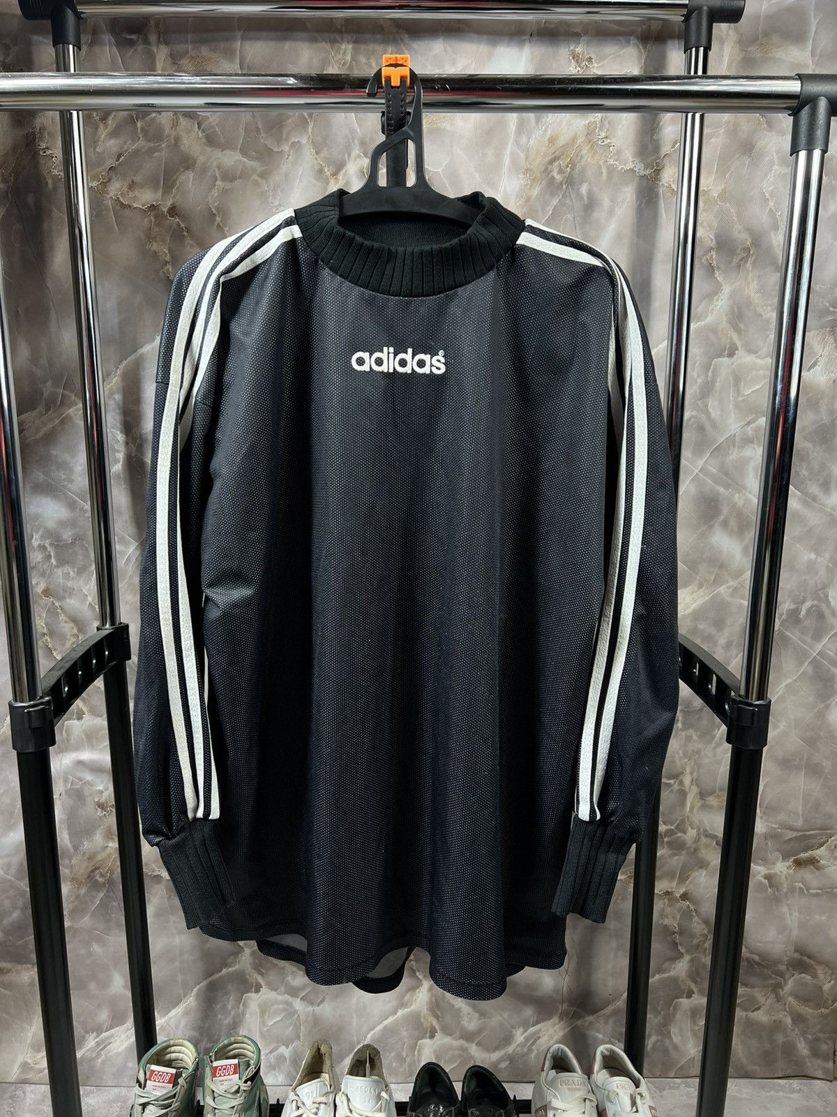 Vintage Vintage Adidas Goalkeeper Made in England Jersey Size US XL / EU 56 / 4 - 1 Thumbnail