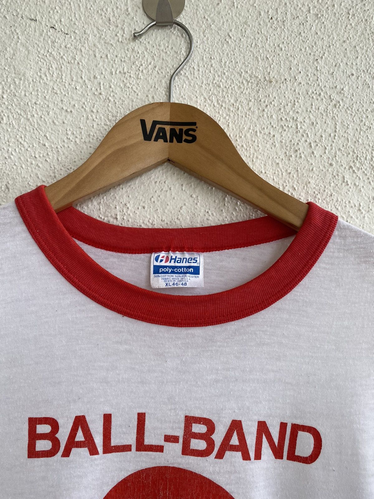 Band Tees Ball-Band Redball Old Timers Ringer Vintage Size US XL / EU 56 / 4 - 4 Thumbnail