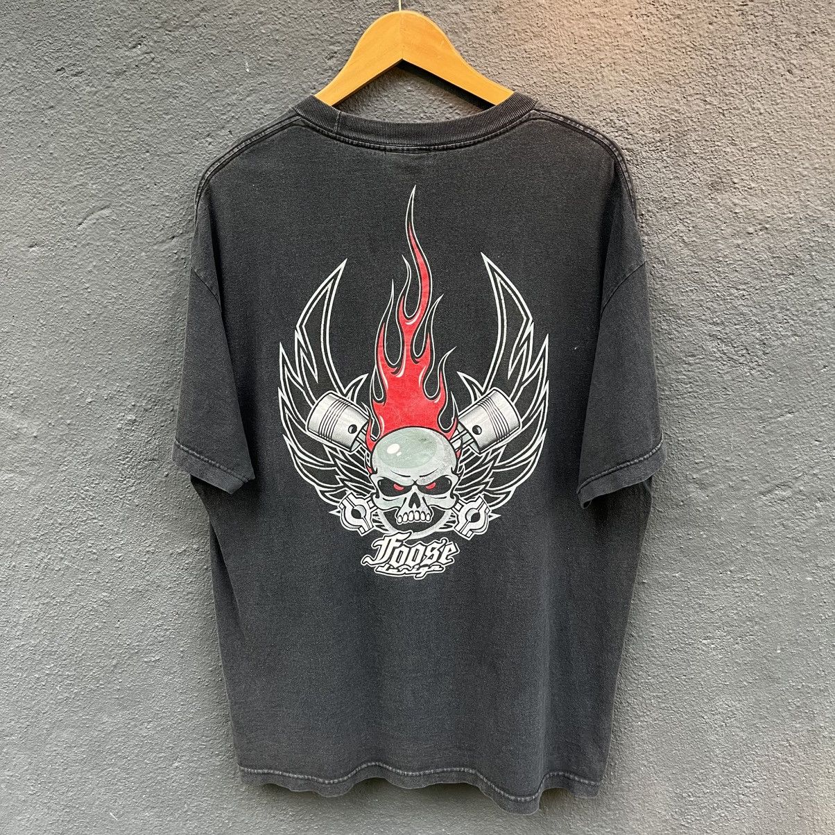 West Coast Choppers VINTAGE Y2K WEST COAST CHOPPER DISTRESSED FADE