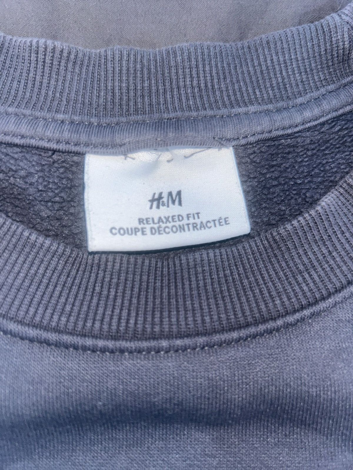 H&M × Vintage Vintage Grey H&M Crewneck Size US L / EU 52-54 / 3 - 3 Thumbnail