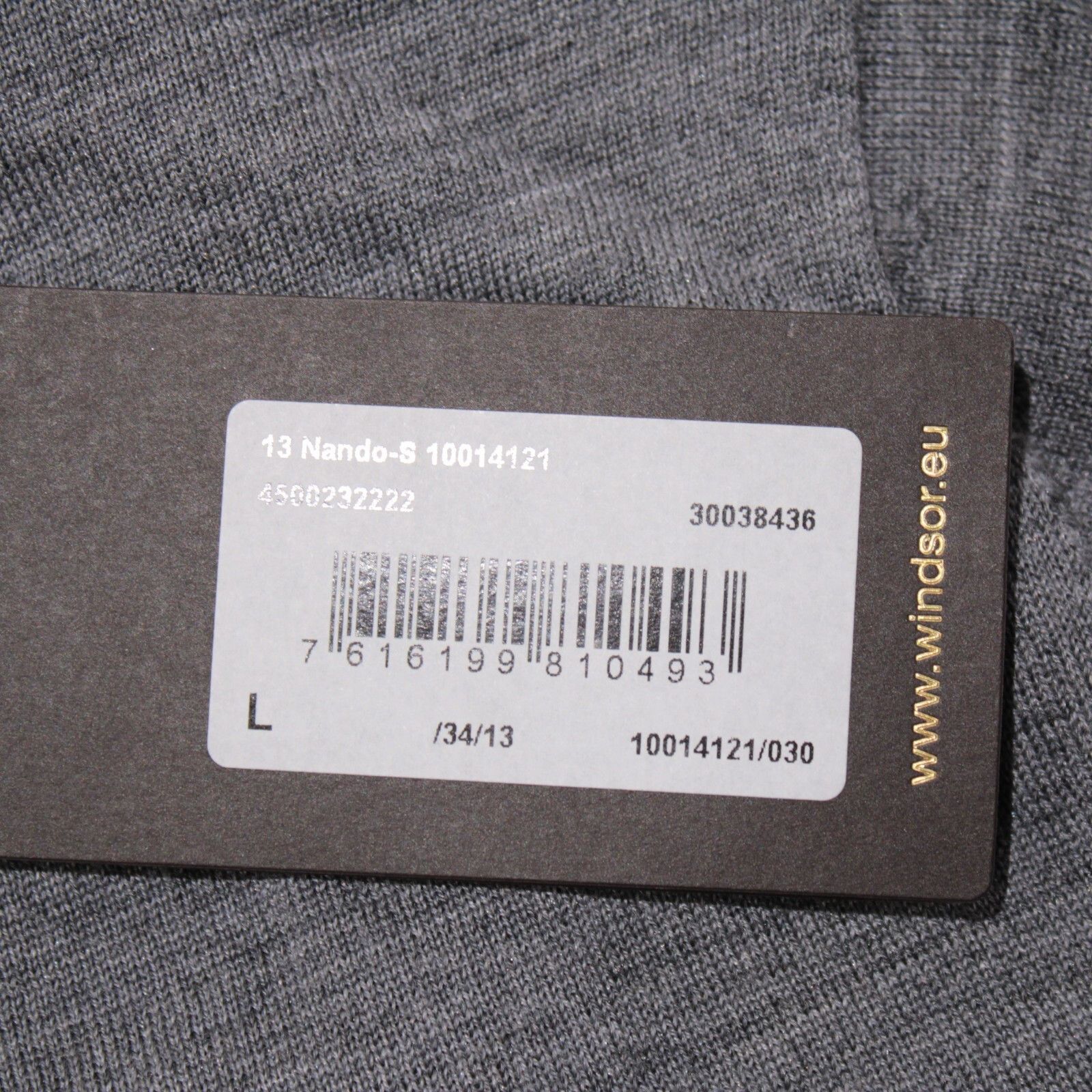 Other Windsor Sweater Size US L in Gray Size US L / EU 52-54 / 3 - 3 Thumbnail