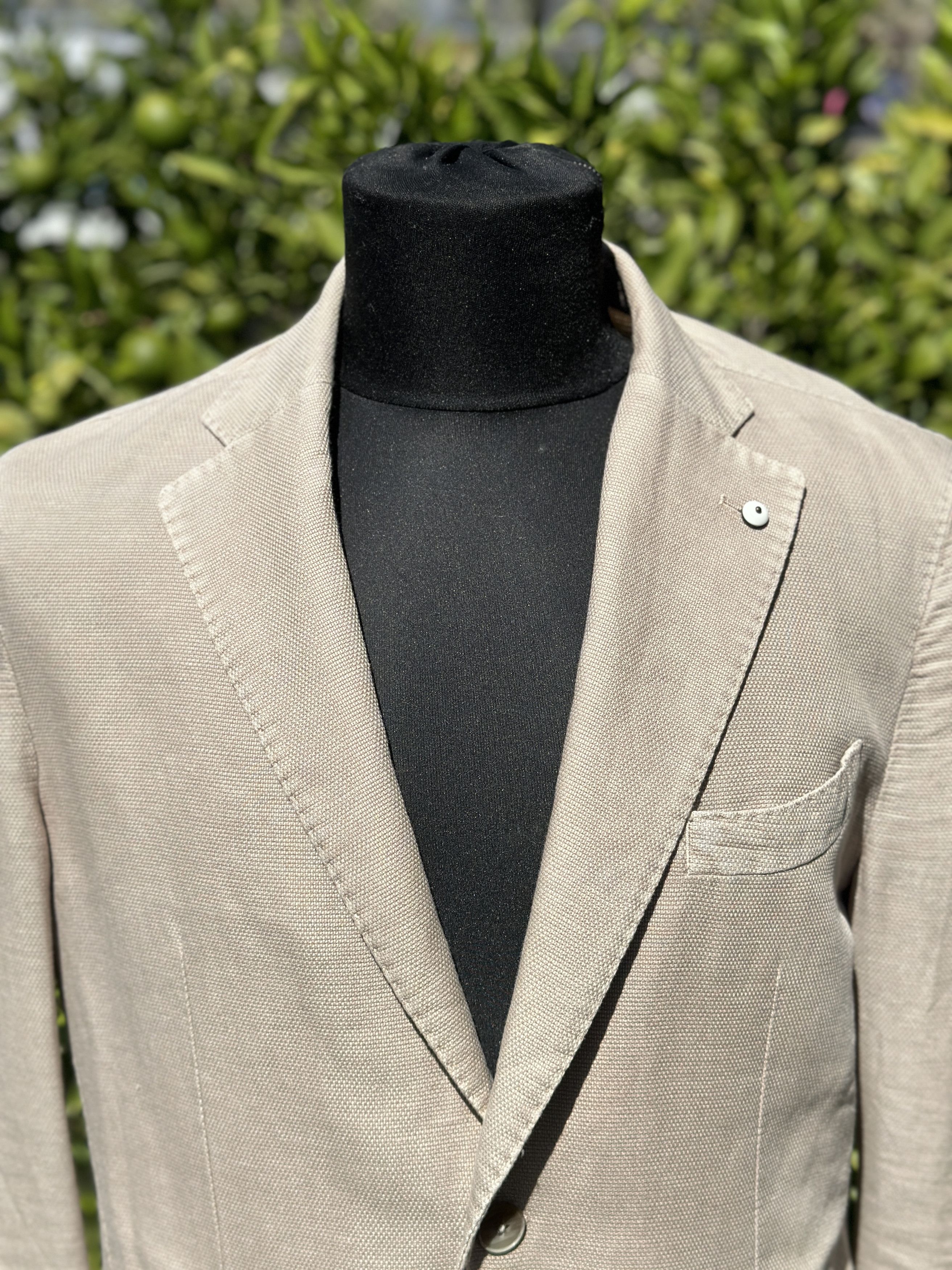 L.B.M. 1911 Limited Edition LBM 1911 Formal Jacket Linen Slim Size 52 R Size 52R - 2 Thumbnail