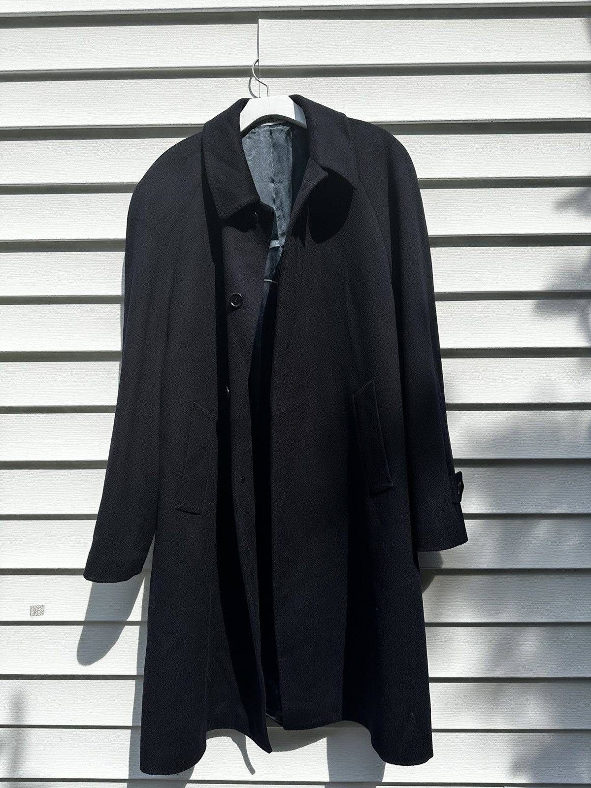 Loro Piana Loro Piana x Stefano Capaldi bespoke coat full wool | Grailed