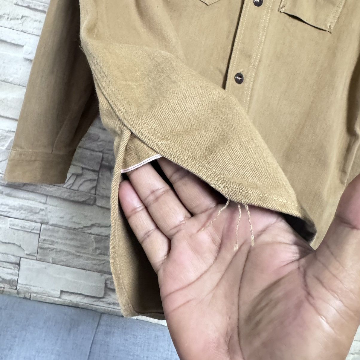 The Real McCoy's 8Hour Union Joe McCoy Work Shirt Size US M / EU 48-50 / 2 - 13 Thumbnail