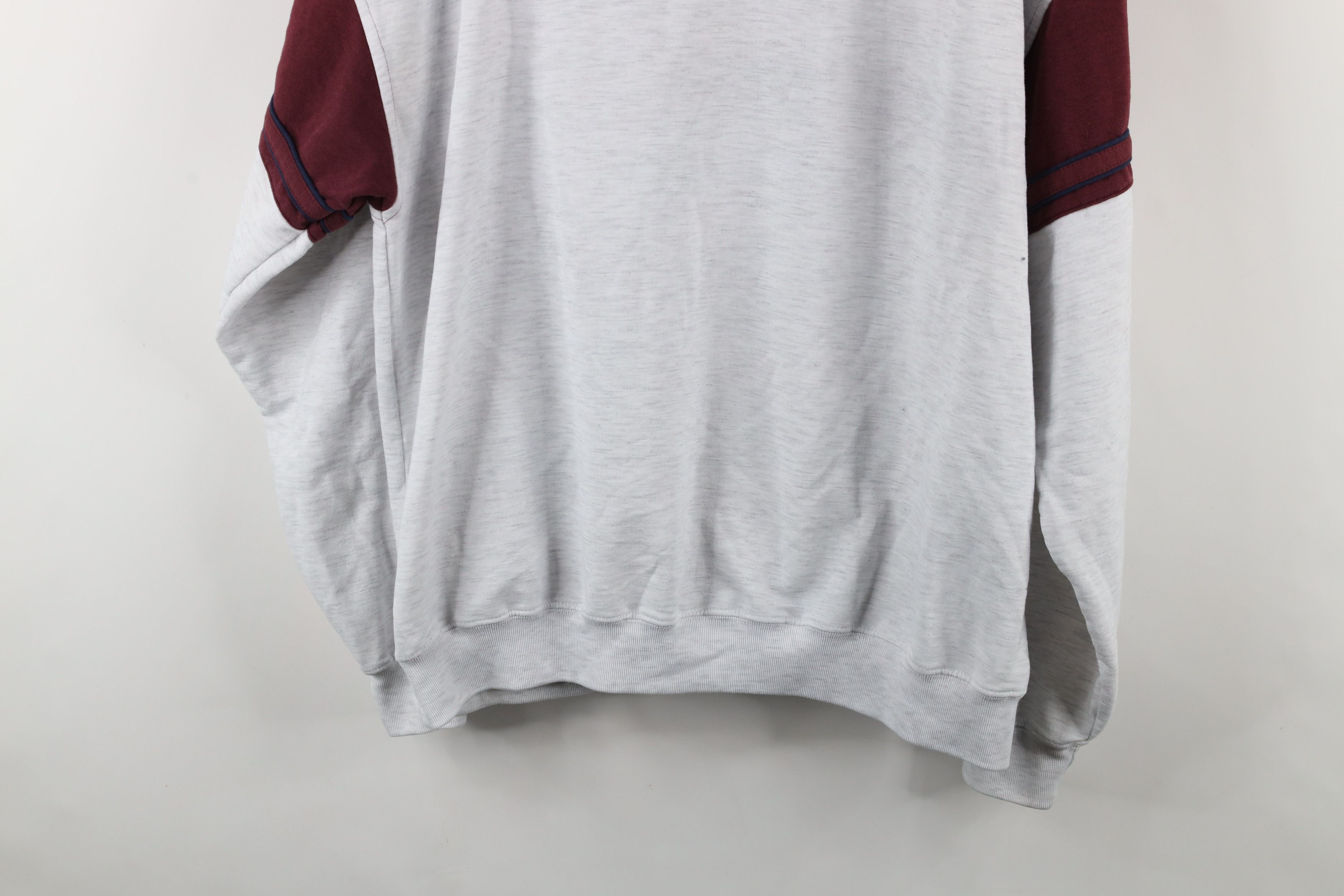 Vintage Vintage 90s Streetwear Block Pullover Long Sleeve Rugby Polo Size US XL / EU 56 / 4 - 11 Thumbnail