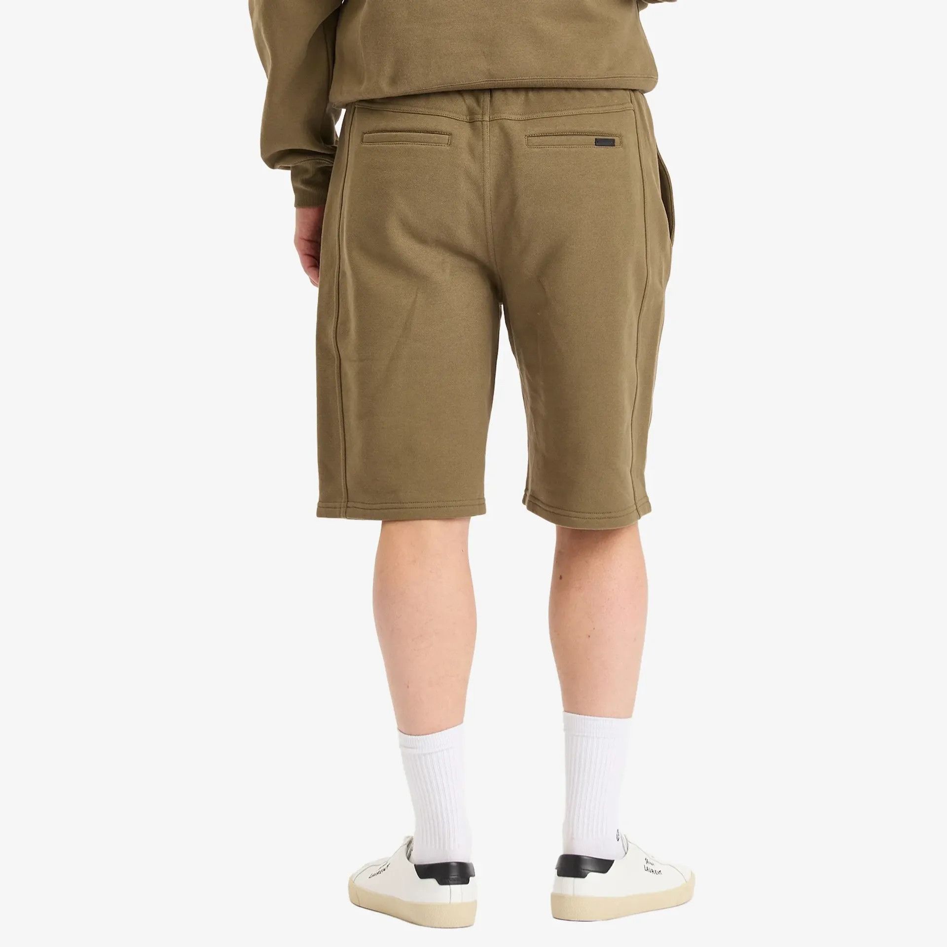 Saint Laurent Paris o1s1wg110426 820126 Cassandre Bermuda Shorts in Khaki Size US 30 / EU 46 - 3 Thumbnail