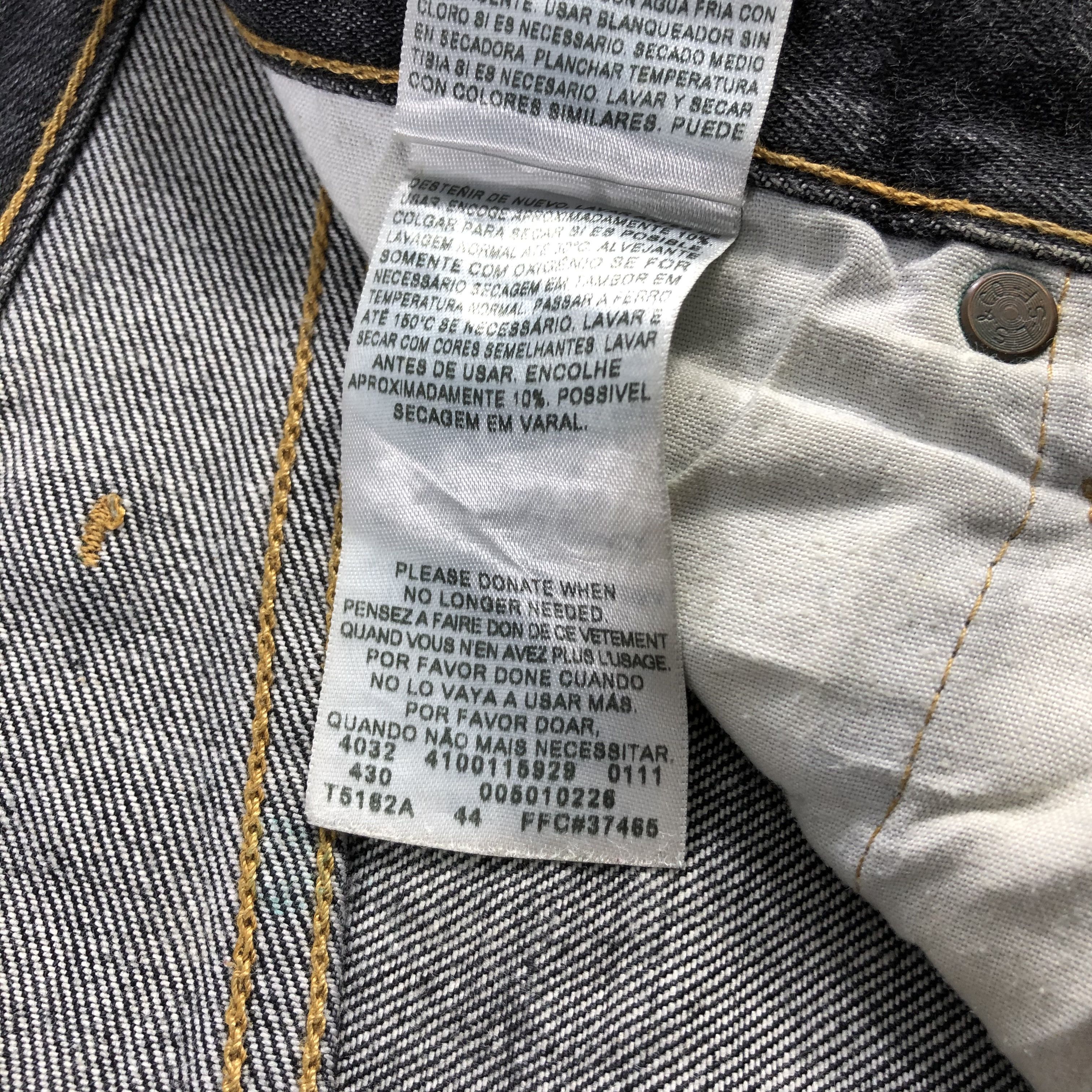 Levi's Vintage Distress Levis 501 Jeans-J1429 Size US 41 - 13 Thumbnail