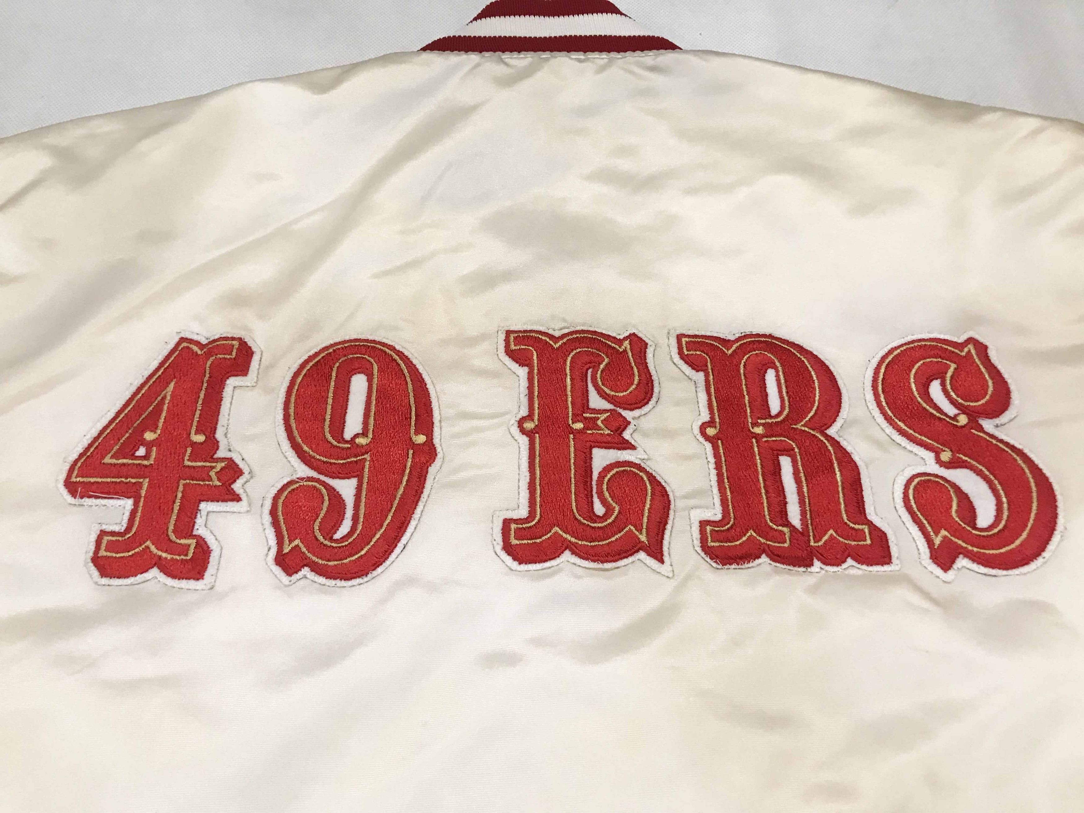 NFL × Starter × Vintage Vintage Starter NFL San Francisco 49ers Satin Bomber Jacket Size US M / EU 48-50 / 2 - 5 Thumbnail