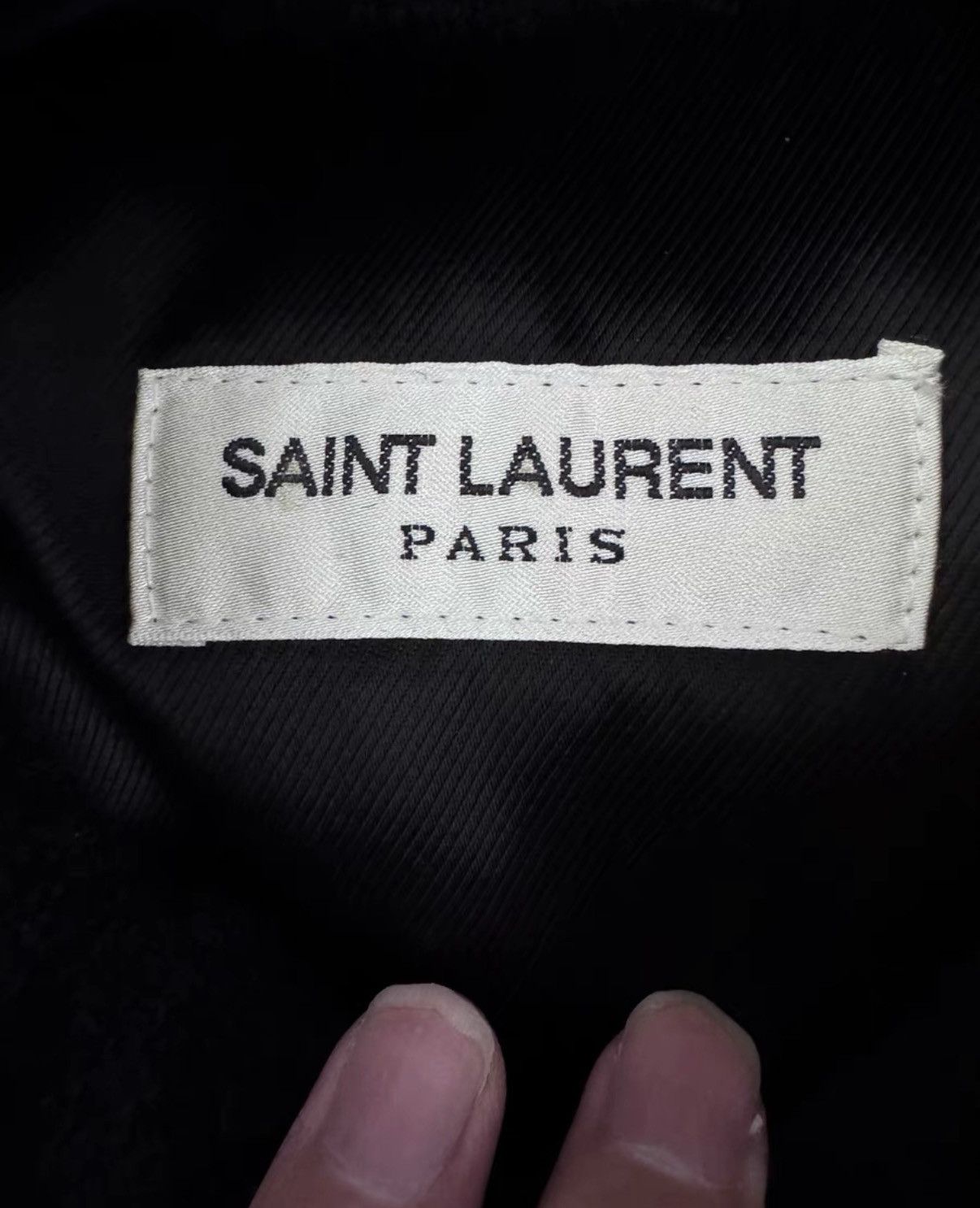 Saint Laurent Paris Saint Laurent (SLP) 23FW Plush "Black Knight" Jacket Size US S / EU 44-46 / 1 - 4 Thumbnail