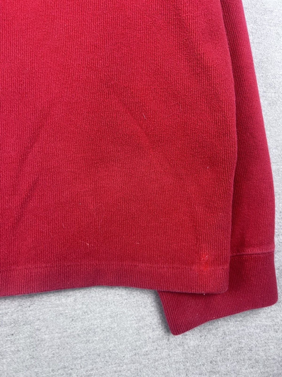 Polo Ralph Lauren × Vintage Polo Ralph Lauren Sweater Men XL Red Black Pony Sweatshirt Size US XL / EU 56 / 4 - 3 Thumbnail