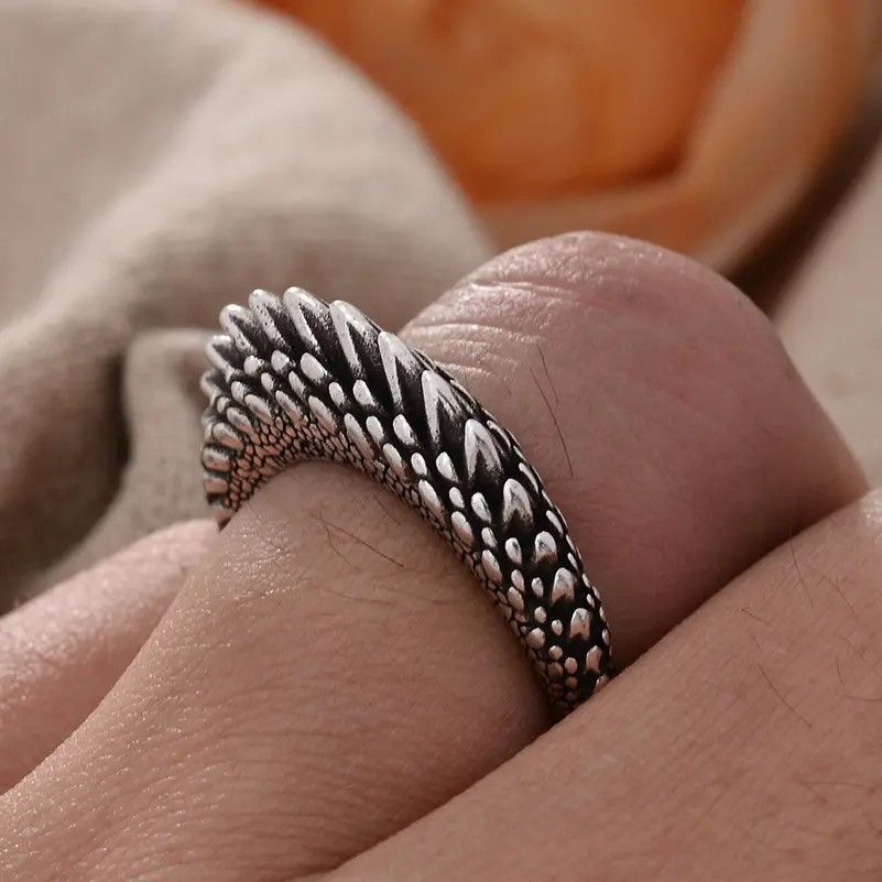 Jewelry Vintage Lizard Armor Ring Size ONE SIZE - 4 Thumbnail