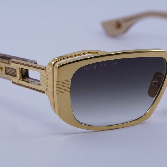 Dita Dita ZIRITH DTS-435-A-01 Sunglasses Gold Rectangle Frame Size ONE SIZE - 2 Thumbnail