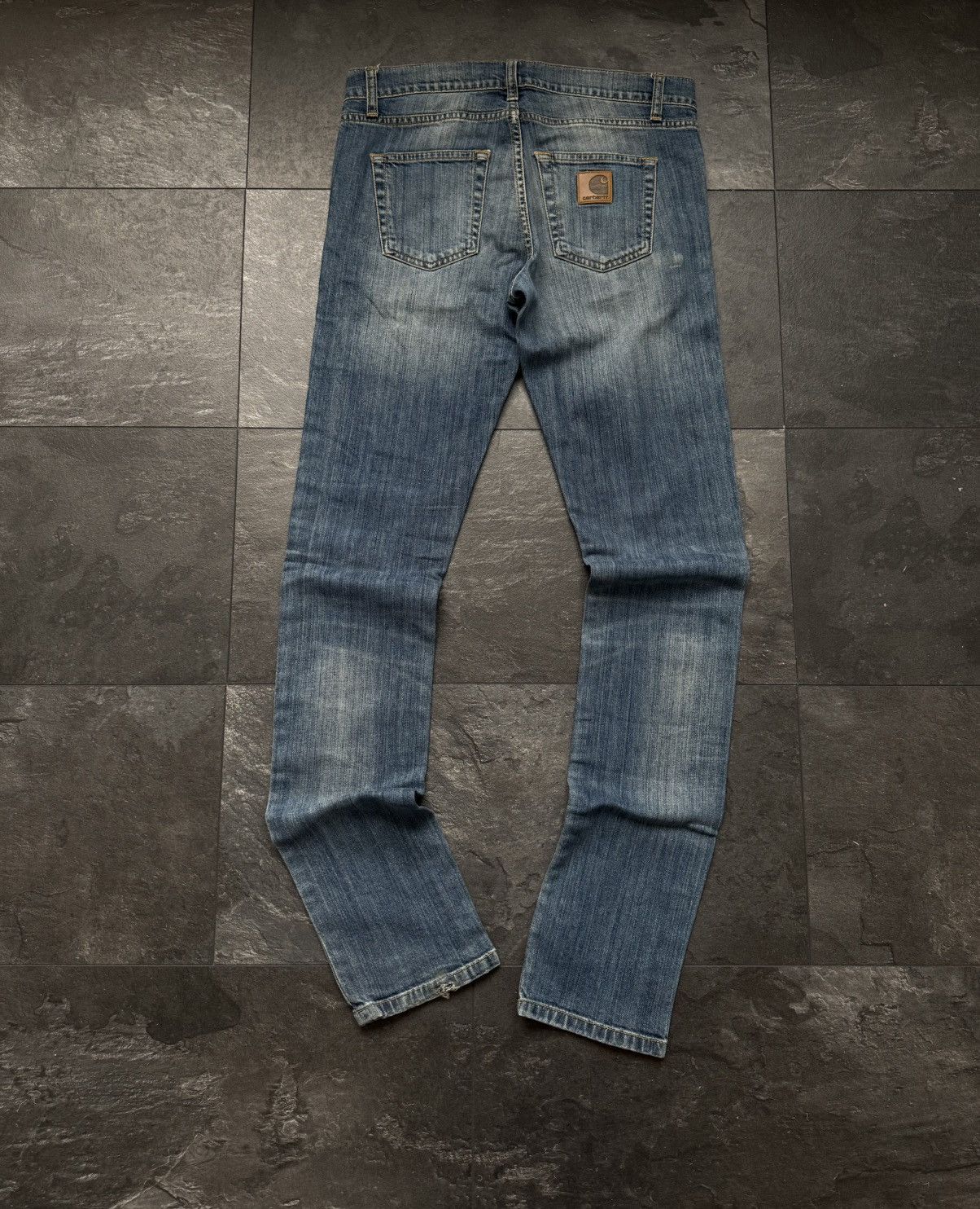 Carhartt × Vintage Rare blue denim carhartt skinny jeans Size US 30 / EU 46 - 1 Thumbnail