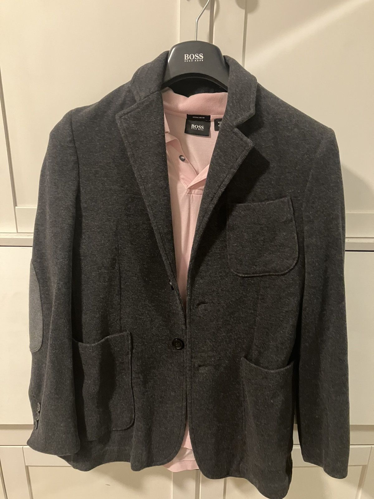 Hugo × Hugo Boss Hugo Boss casual wool blazer Size 36S - 1 Thumbnail