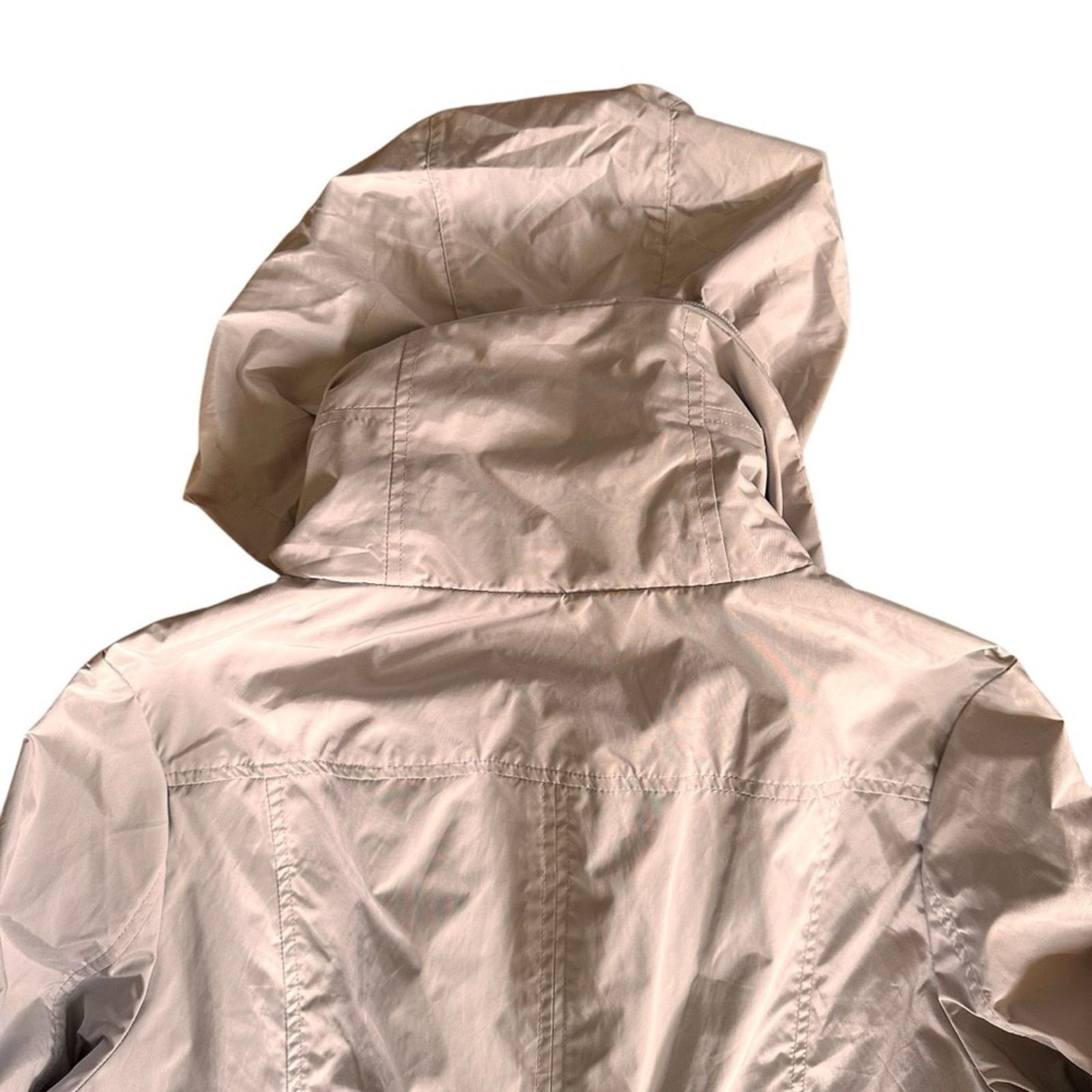 Cole Haan Cole Haan Packable Rain Jacket – Silver/Gray – Size M – EUC Size M / US 6-8 / IT 42-44 - 11 Thumbnail