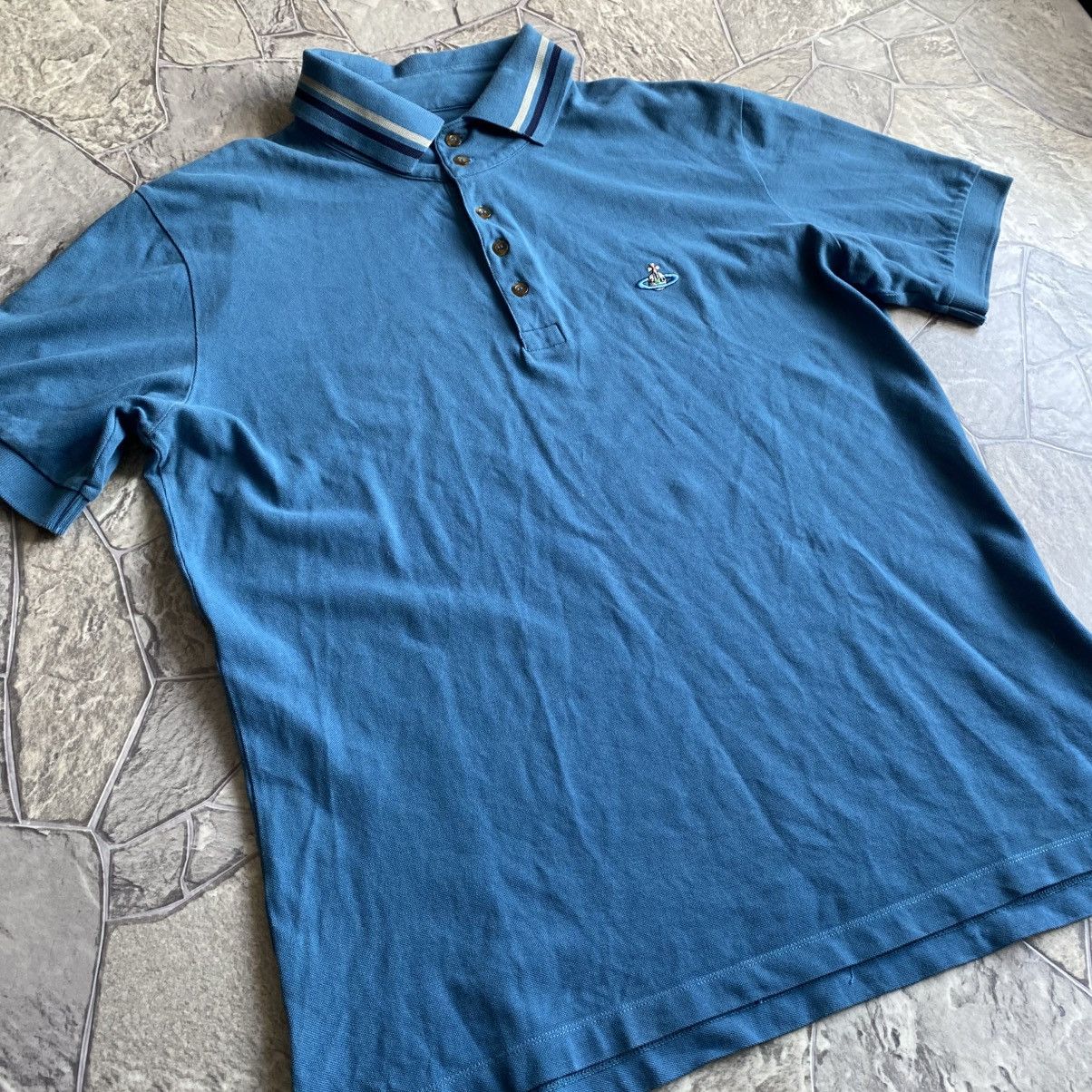 Vivienne Westwood Vivienne Westwood Polo T-Shirt Orb Logo Luxury Size US XL / EU 56 / 4 - 3 Thumbnail