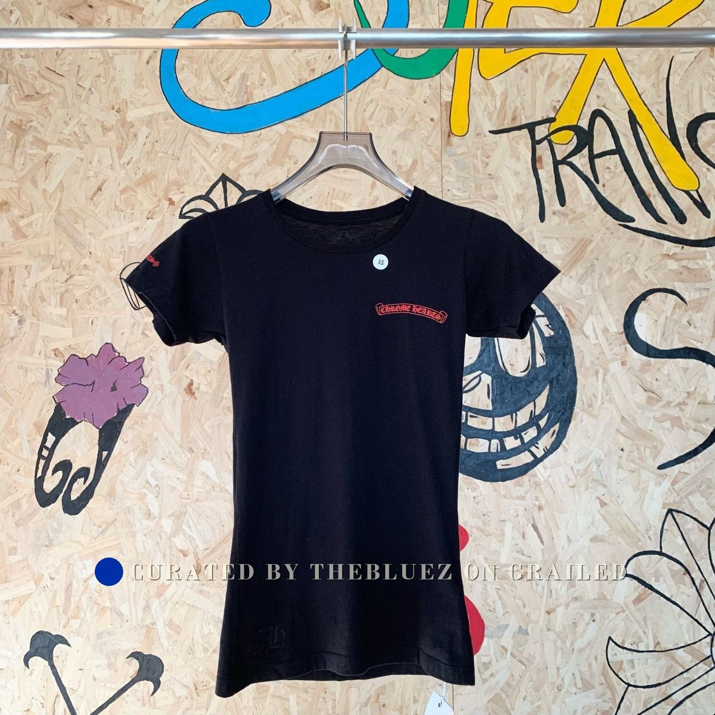Chrome Hearts Chrome Hearts Roller Skates Horseshoe Tee - XS | Grailed