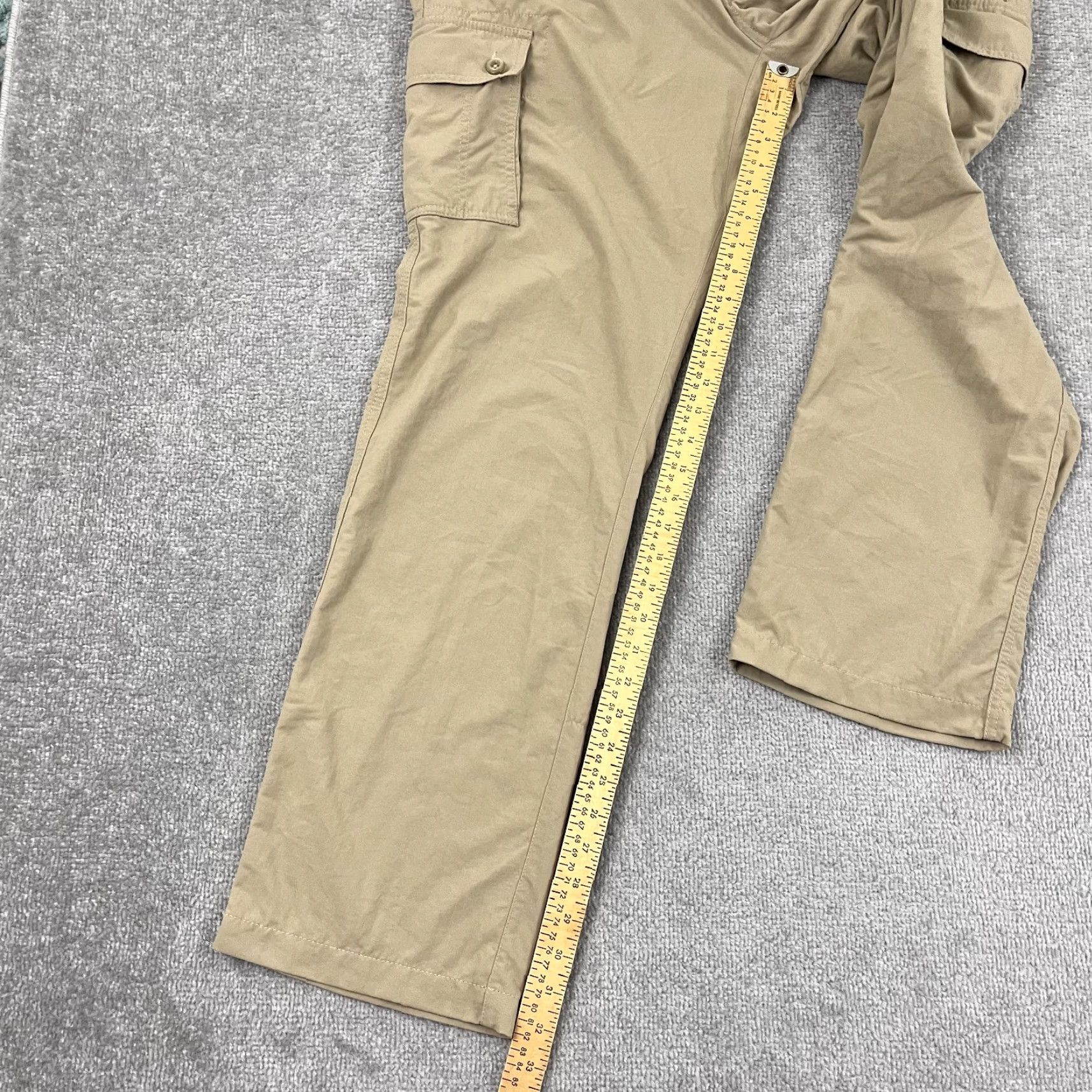 Vintage Clothing Arts P Cubed Pick Pocket Proof Pants Mens 36x32 Straight Nylon Khaki 5-Pocket Regular Size US 36 / EU 52 - 6 Thumbnail