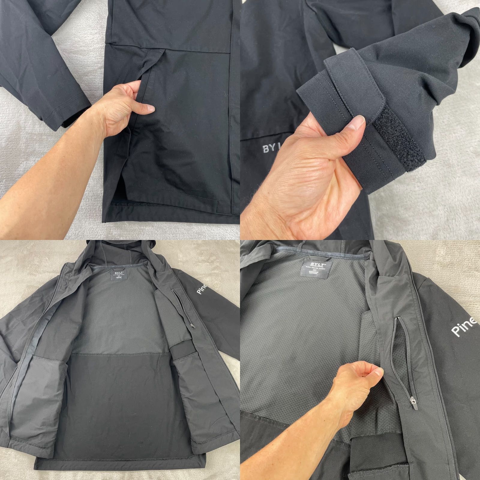 Vintage BYLT Elite+ Full-Zip Hoodie Jacket Men M Black Full Zip Magnetic Closure Windbreaker Jacket Mens Size US M / EU 48-50 / 2 - 8 Thumbnail