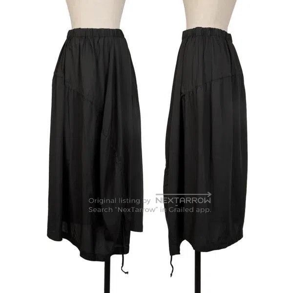 Comme des Garcons Comme Des Garcons size M Black Retro Design Skirt Size 22" - 1 Thumbnail