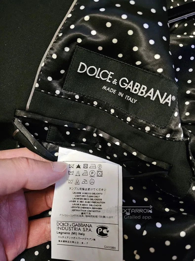 Dolce & Gabbana Dolce&Gabbana Black Wool Blazer. Size US L / EU 52-54 / 3 - 7 Thumbnail
