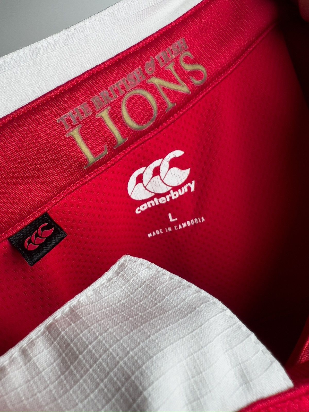 Canterbury of New Zealand Canterbury British & Irish Lions 2017 Jersey Size US L / EU 52-54 / 3 - 10 Thumbnail
