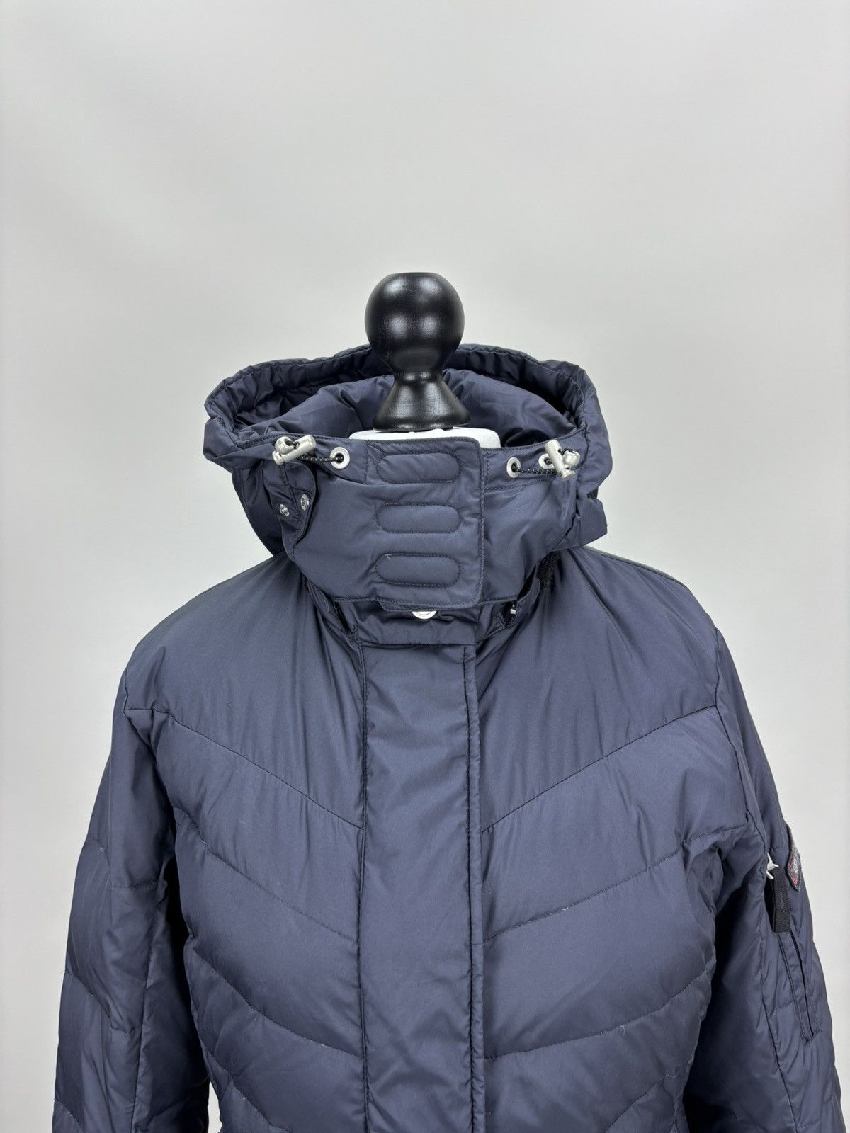 Bogner Womens puffer jacket Bogner Fire Ice Size S Color Blue Size S / US 4 / IT 40 - 3 Thumbnail