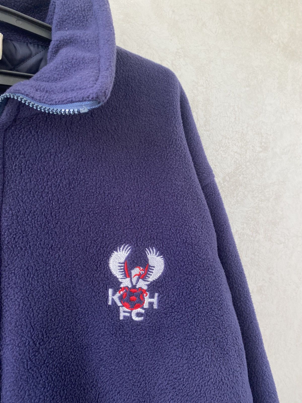 Other Vintage Kidderminster Harriers Fleece Training Soccer Jacket Size US XL / EU 56 / 4 - 6 Thumbnail
