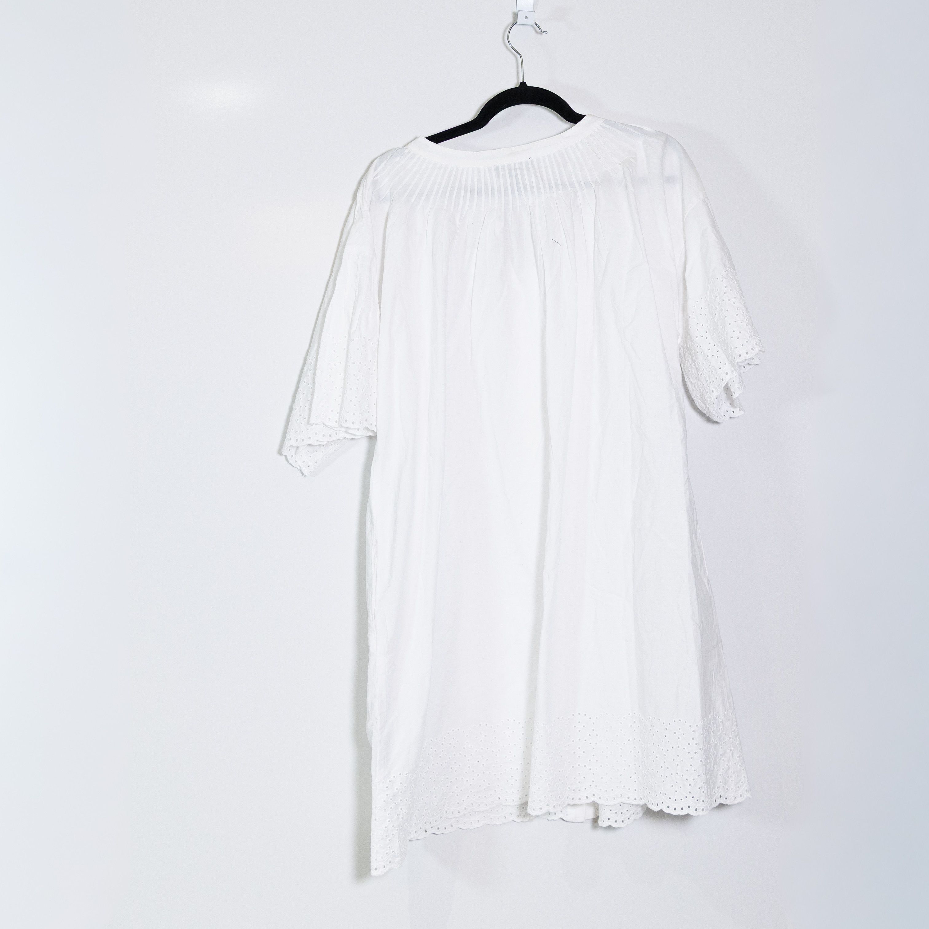 J.Crew NEW J. Crew Jolie Dress In Eyelet Regenerative Size XL / US 12-14 / IT 48-50 - 4 Thumbnail