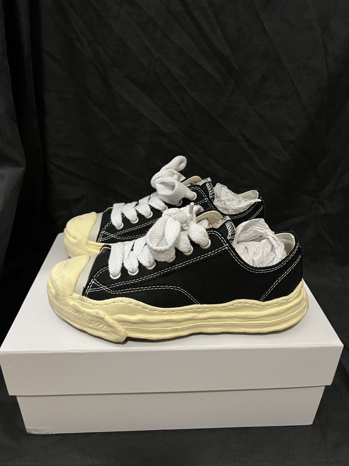 Maison MIHARA YASUHIRO Maison Mihara Yasuhiro Hank VL OG Sole Low Top Sneakers Size US 8 / EU 41 - 4 Thumbnail