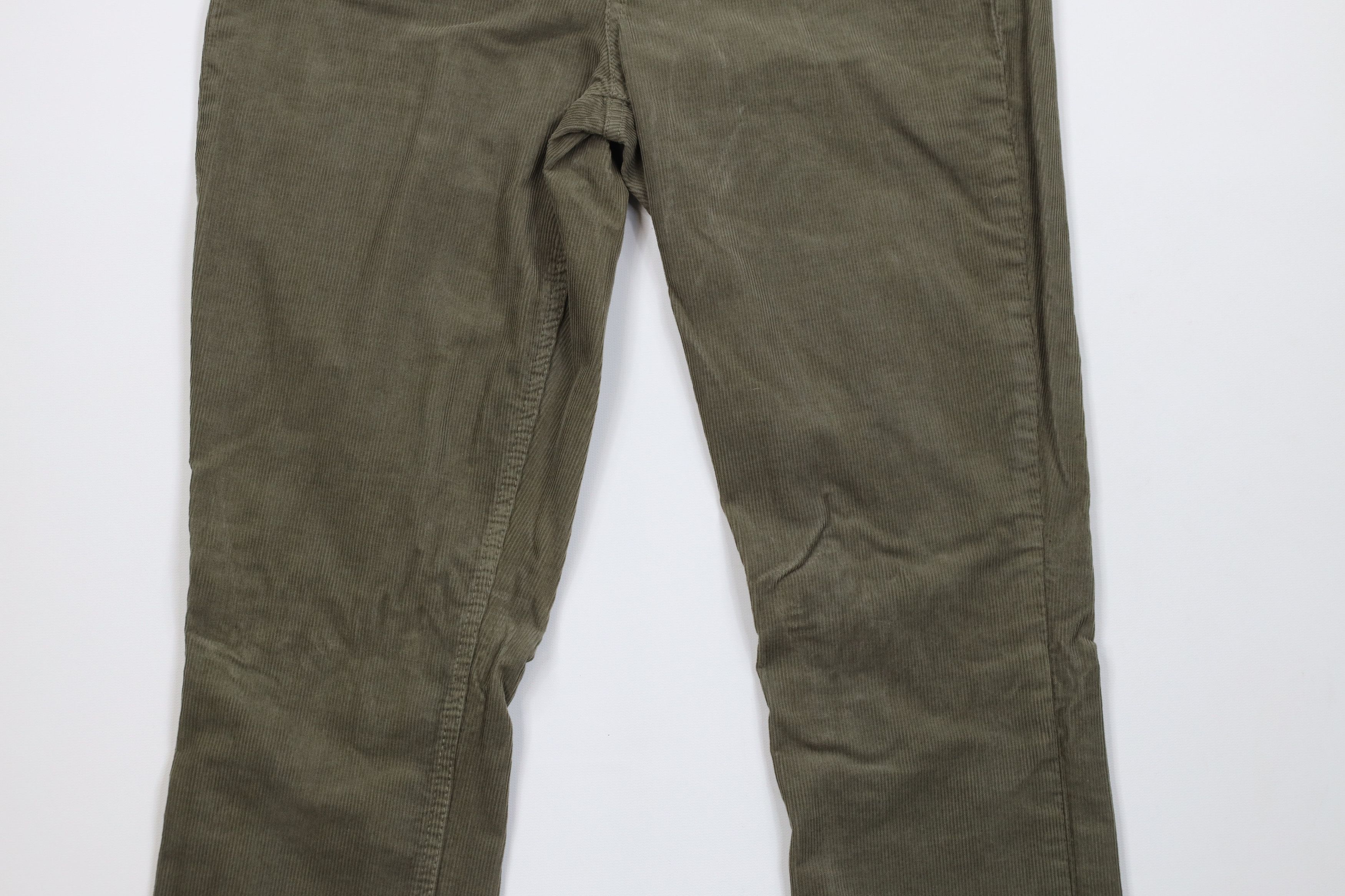 J.Crew J Crew Reid Skinny Straight Leg Corduroy Chino Pants Green Size 28" / US 6 / IT 42 - 3 Thumbnail