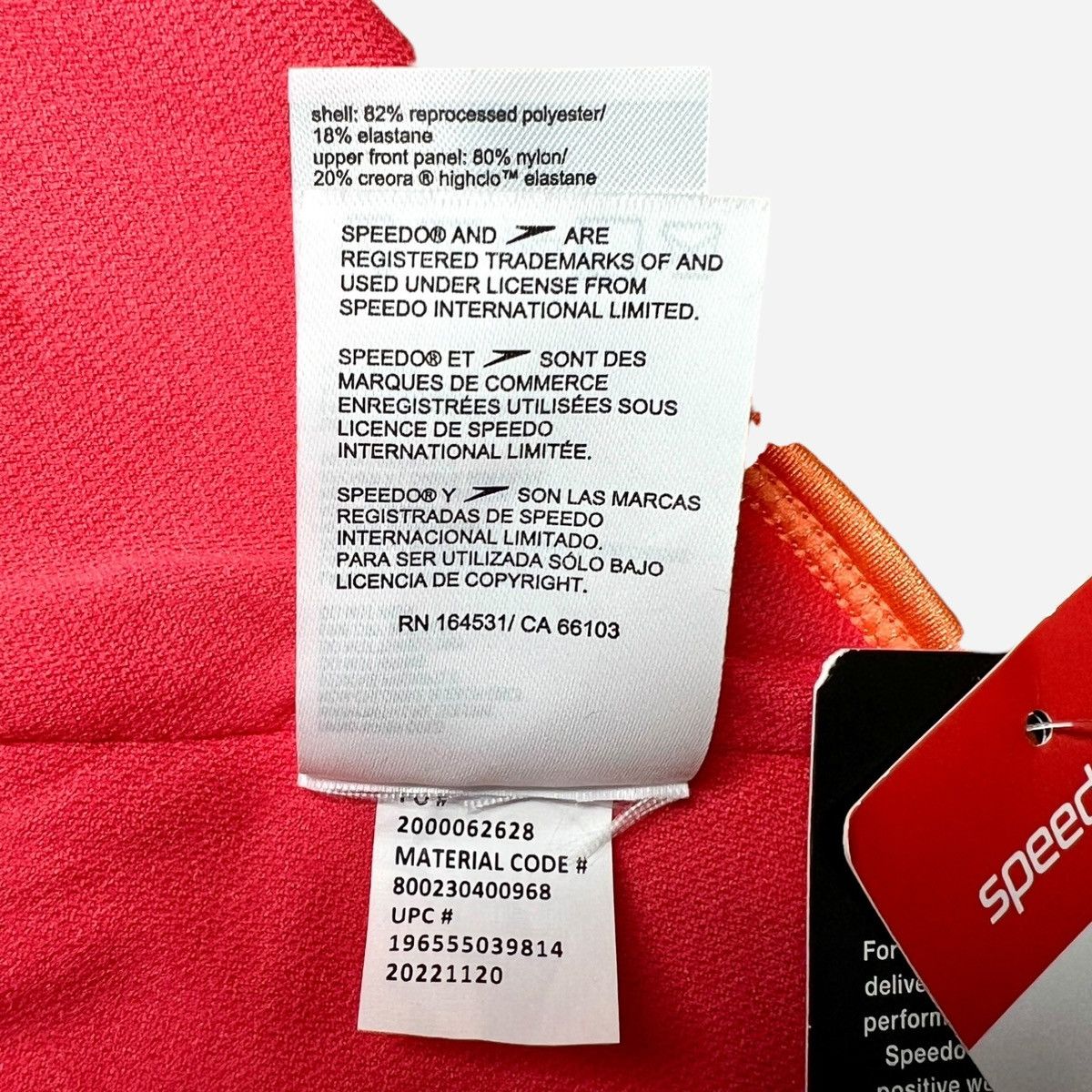 Speedo Speedo Big Girls Shimmer One Piece Swimsuit Sz 14 Size ONE SIZE - 12 Thumbnail