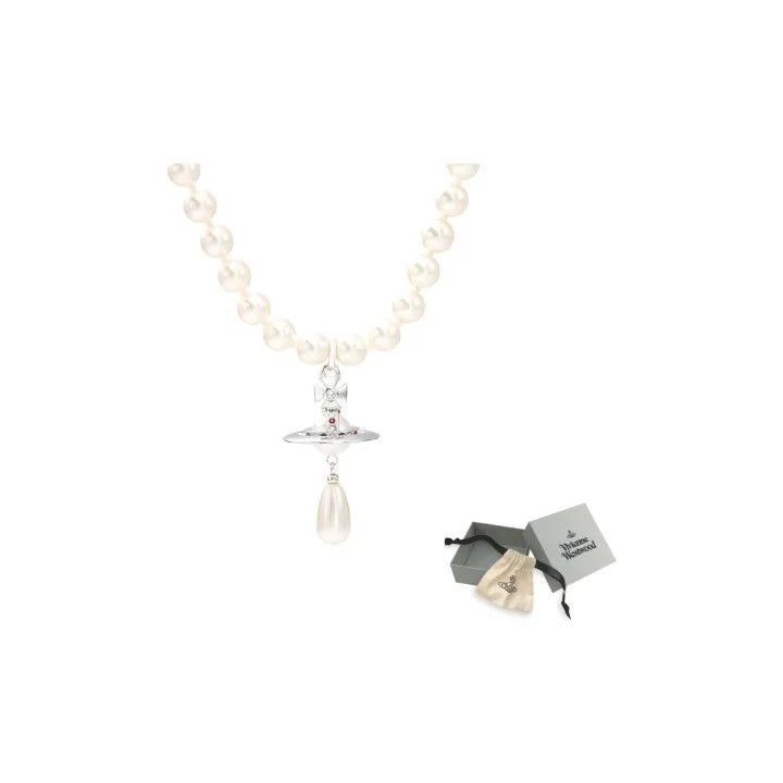 Vivienne Westwood Vivienne Westwood Pearl Drop Choker 0079 Size ONE SIZE - 1 Thumbnail