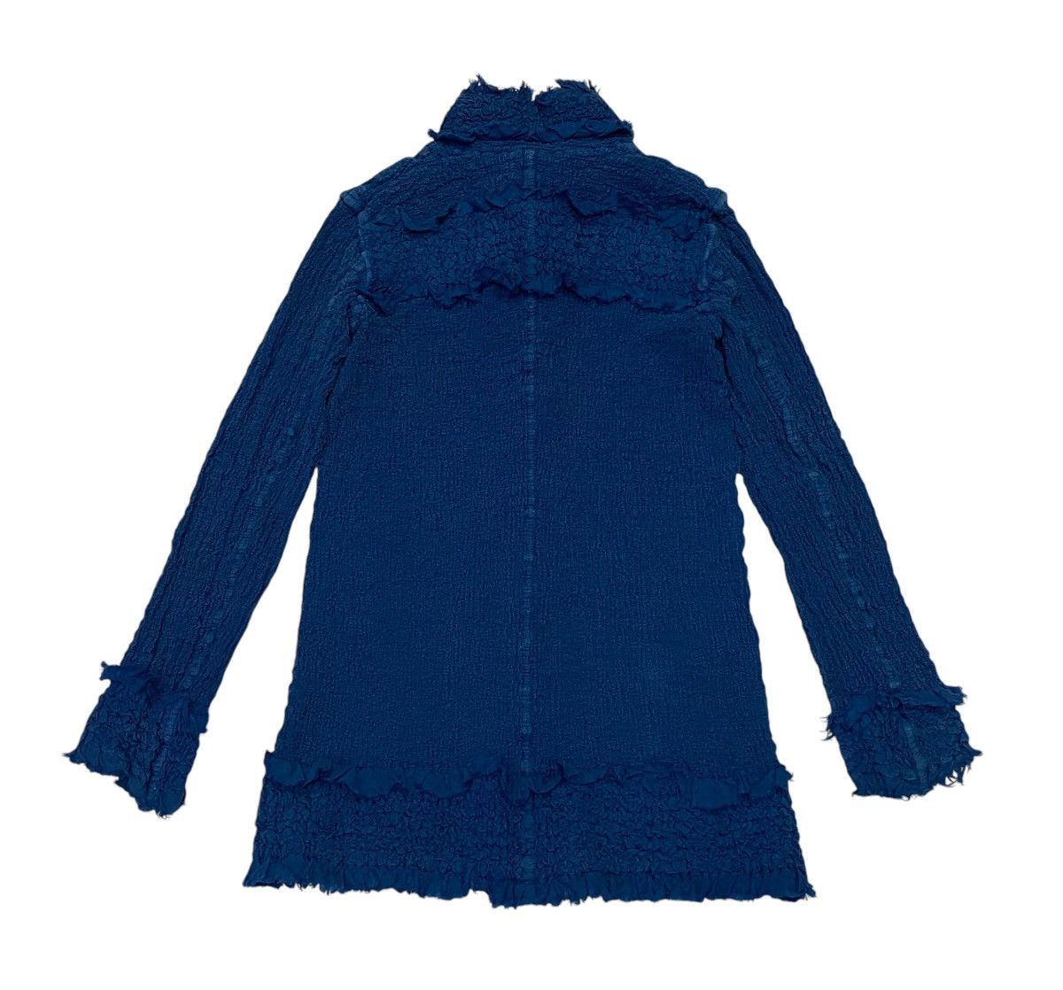 Issey Miyake Me By Issey Miyake Cauliflower Blue Jacket Size M / US 6-8 / IT 42-44 - 3 Thumbnail