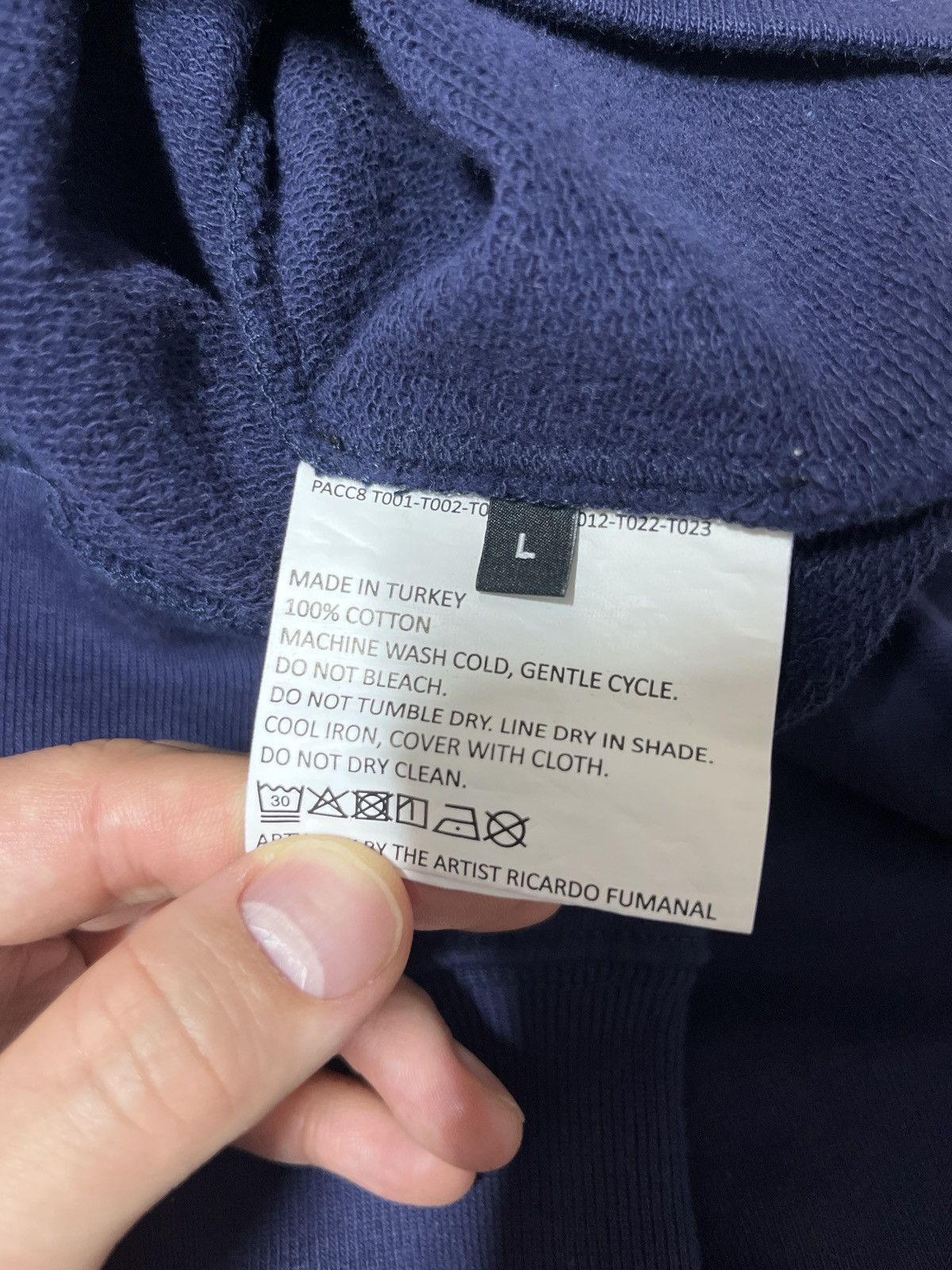 PACCBET Paccbet graphic sweatshirt Size US L / EU 52-54 / 3 - 8 Thumbnail