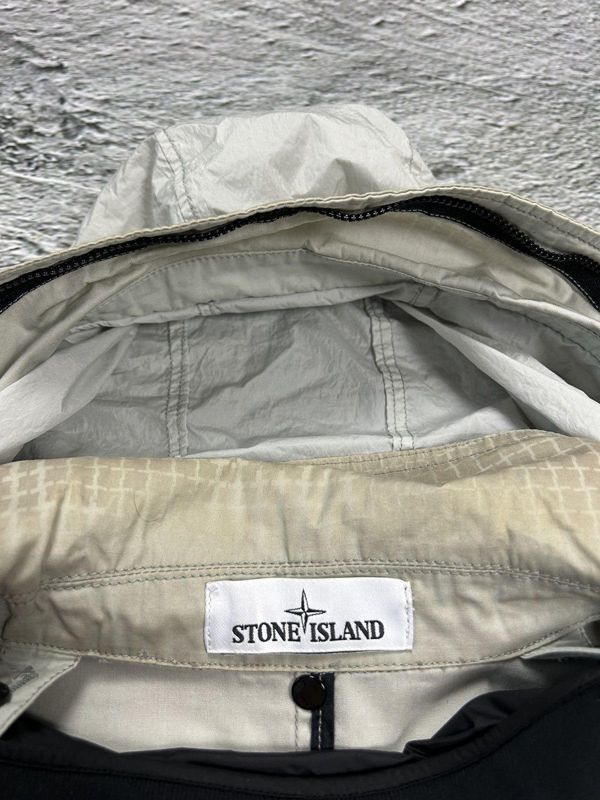 Stone Island Stone Island Ice Jacket SI Check Grid Camo A/W 2017 Size US M / EU 48-50 / 2 - 11 Thumbnail