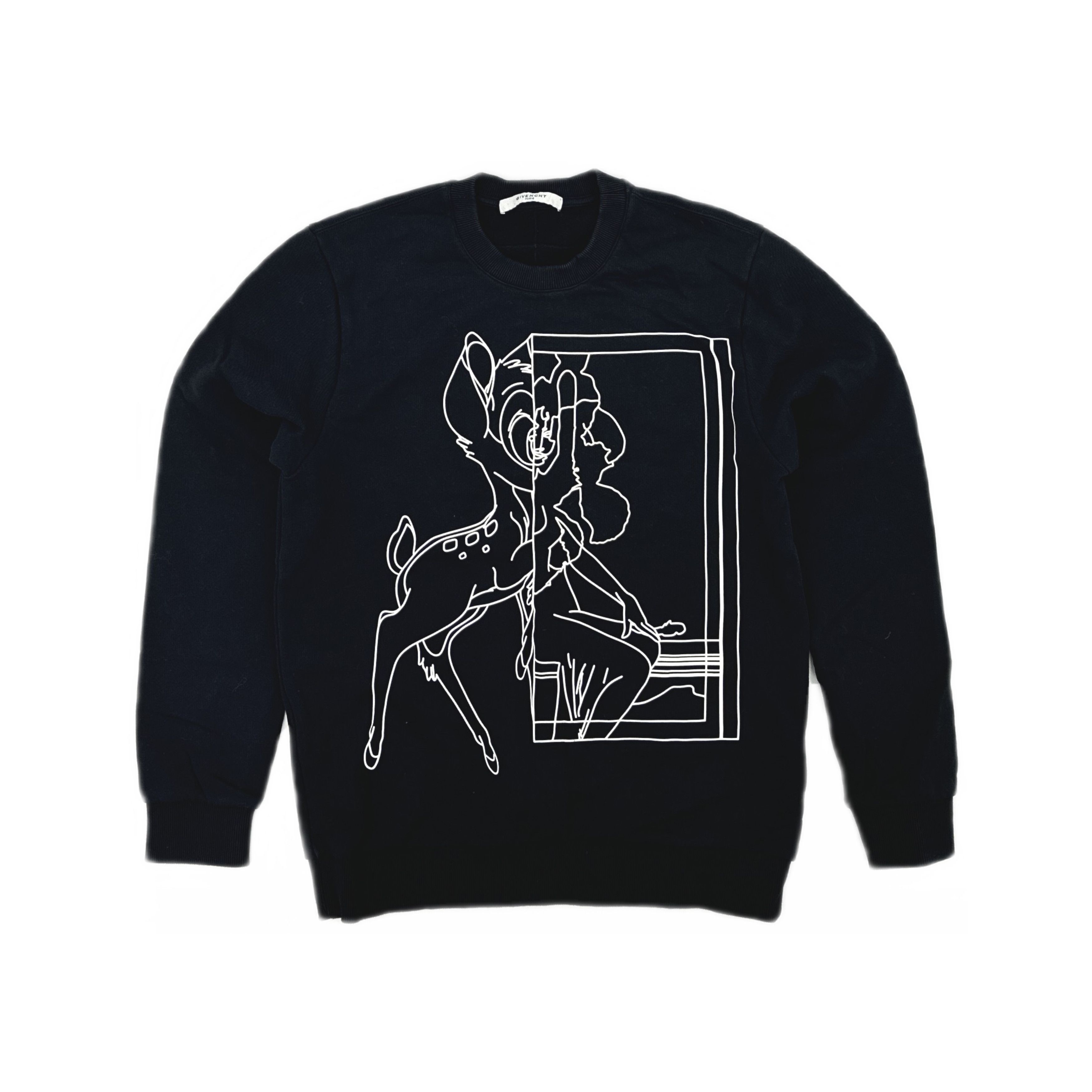 Givenchy Givenchy Bambi Print Sweatshirt Size S Size US S / EU 44-46 / 1 - 1 Thumbnail