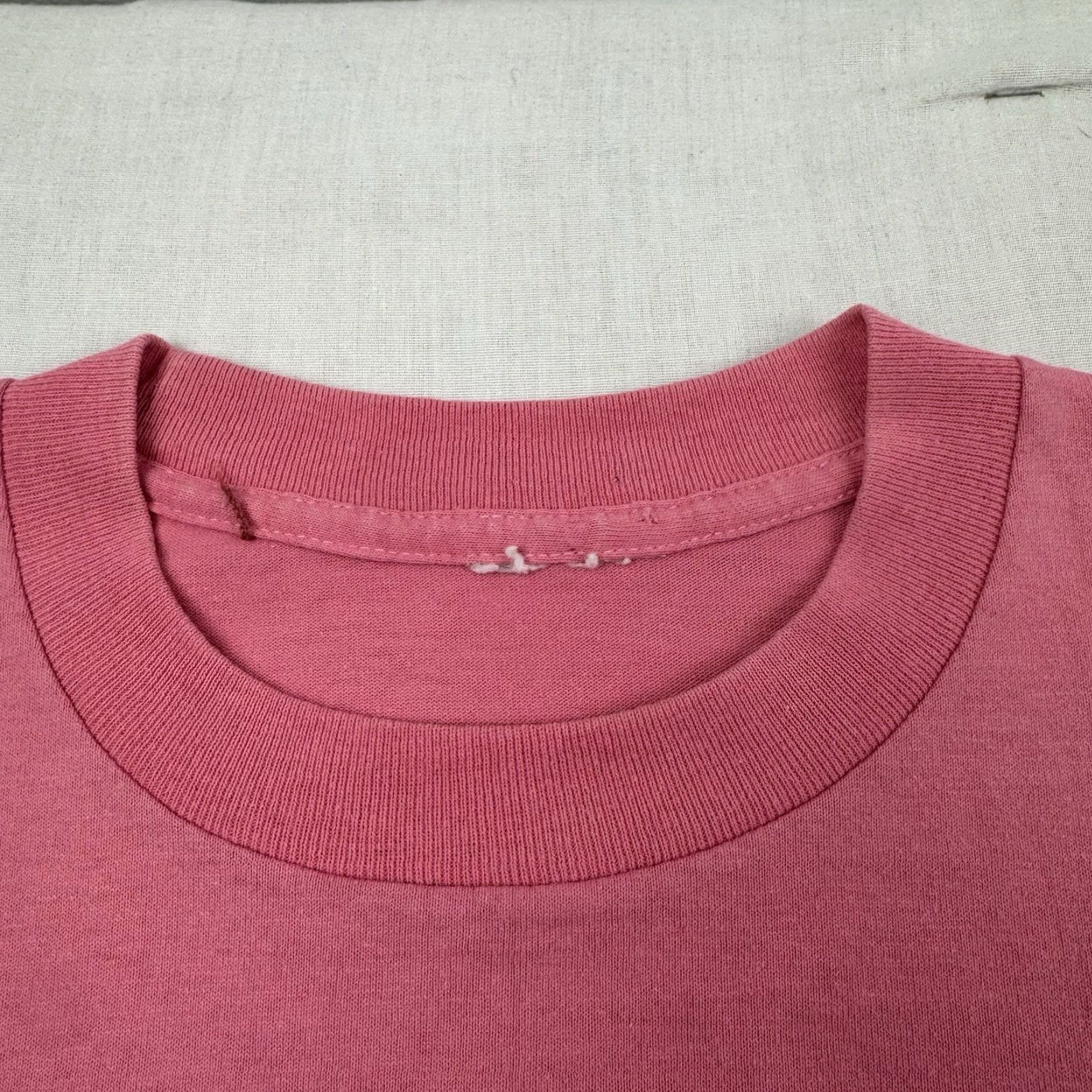 Vintage VINTAGE California Suncrazed T Shirt Adult Medium Pink Crew Neck Short Sleeve 80s Hipster Mens Size US M / EU 48-50 / 2 - 4 Thumbnail