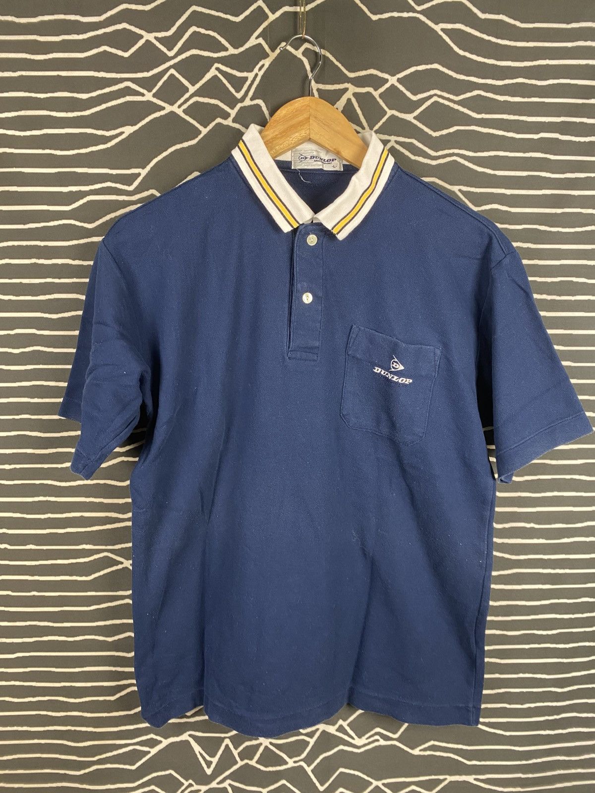 Vintage Vintage Dunlop Polo Tee Size US L / EU 52-54 / 3 - 1 Thumbnail