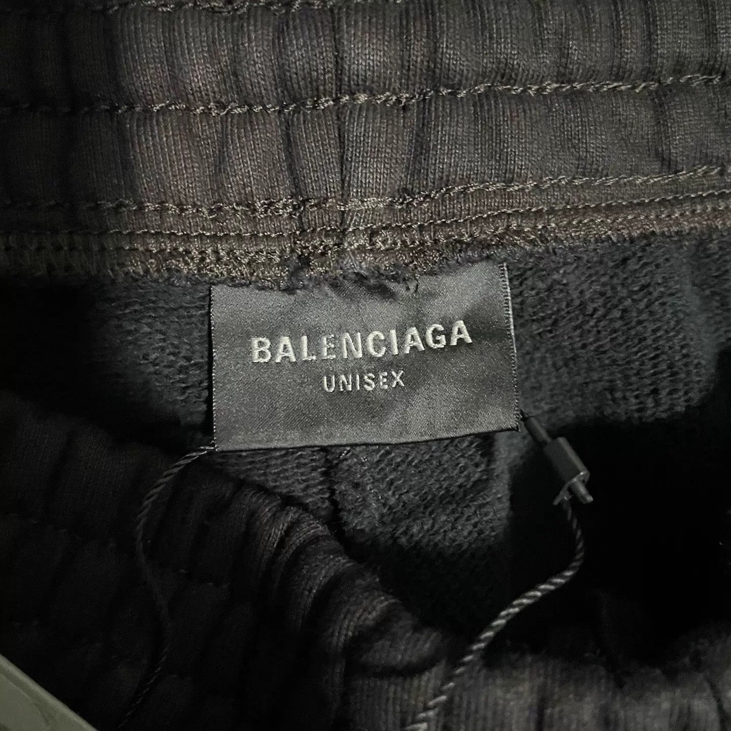 Balenciaga Black Casual Loose-Fit Drawstring Pants Size US 30 / EU 46 - 4 Thumbnail