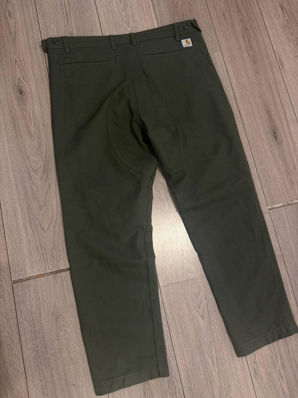 Carhartt Carhartt Barton Black Wool Tapered Trousers Size 38 Green Size US 38 / EU 54 - 5 Thumbnail