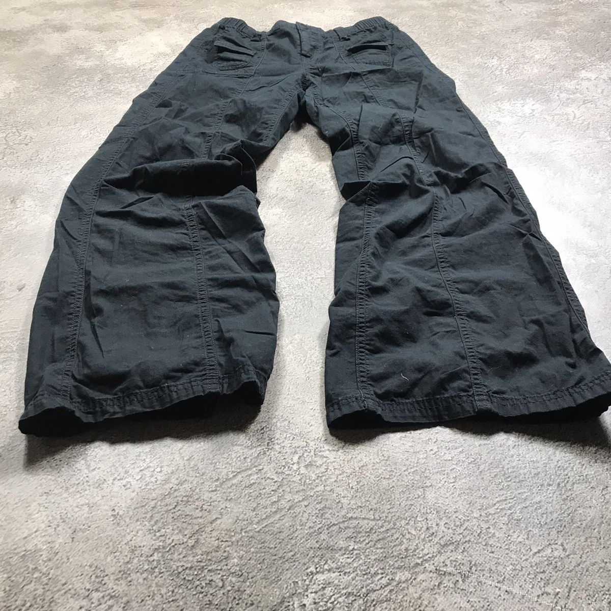 Vintage Vintage Y2K Baggy Cargo Pants Distressed Streetwear Logo 26 Size 26" / US 2 / IT 38 - 1 Thumbnail