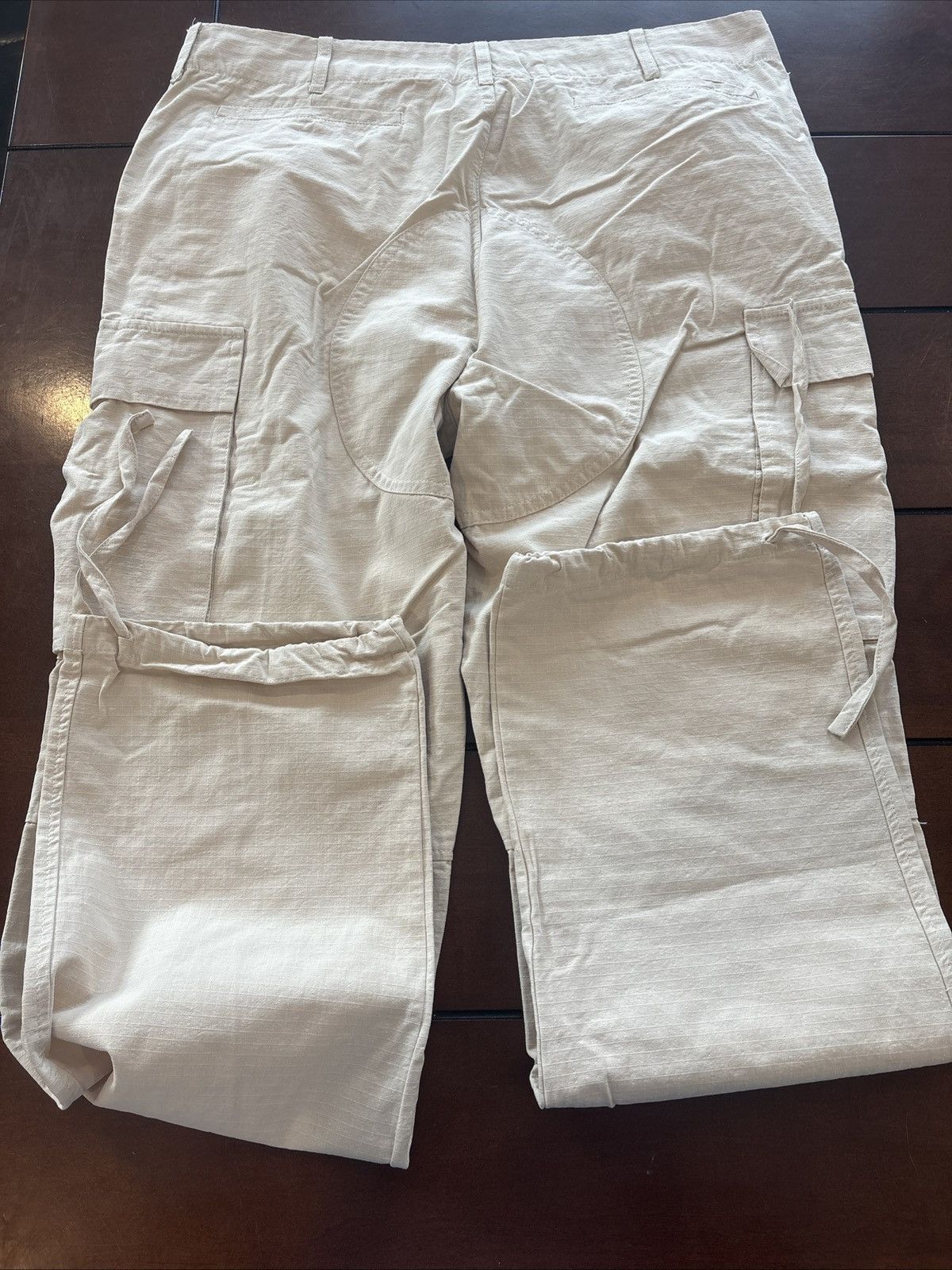 Sixth June Paris Sixth June Paris Men L Cargo Pants Khaki/Beige Cargo Pockets Size US 32 / EU 48 - 8 Thumbnail