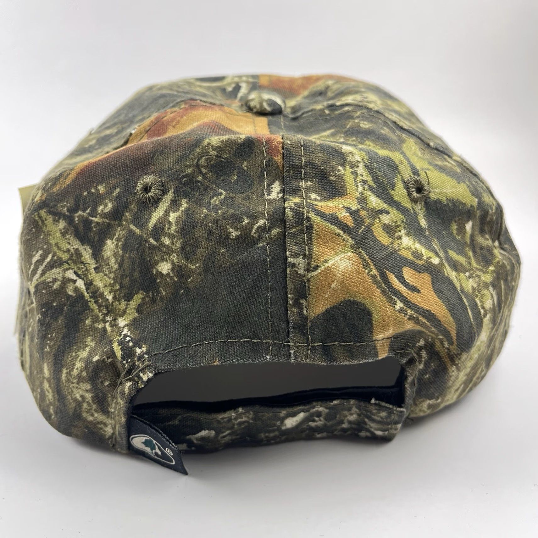 Vintage Mossy Oak Camouflage Hunting Cap Adjustable Hat No Logo Outdoor Cap Men Baseball Cap Strapsback Cotton/Polyester Camouflage Outdoors New Size ONE SIZE - 4 Thumbnail