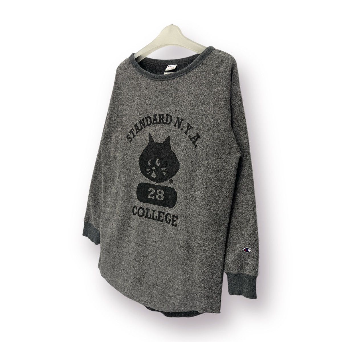 Champion × Ne-Net 🔥 Champion Ne-Net Issey Miyake College Logo Sweatshirt - M Size M / US 6-8 / IT 42-44 - 2 Thumbnail